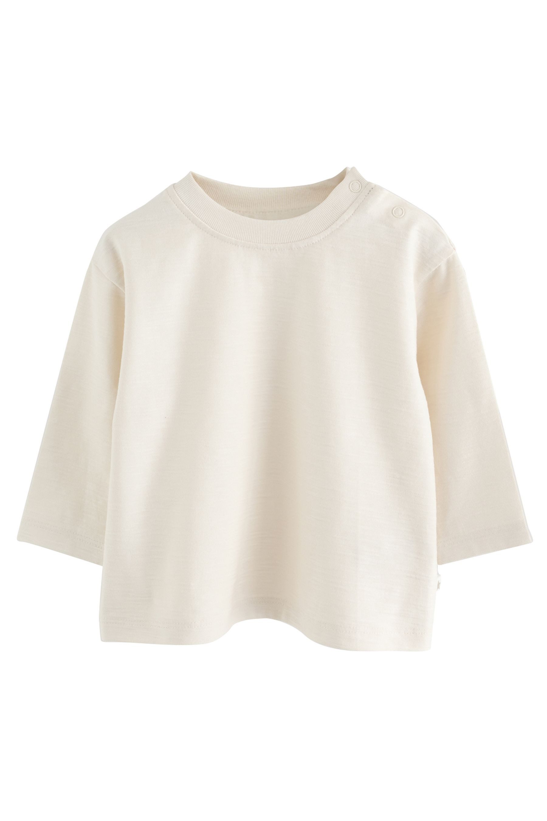 Next Langarmshirt Langarmshirts für Babys, 4er-Pack (4-tlg)