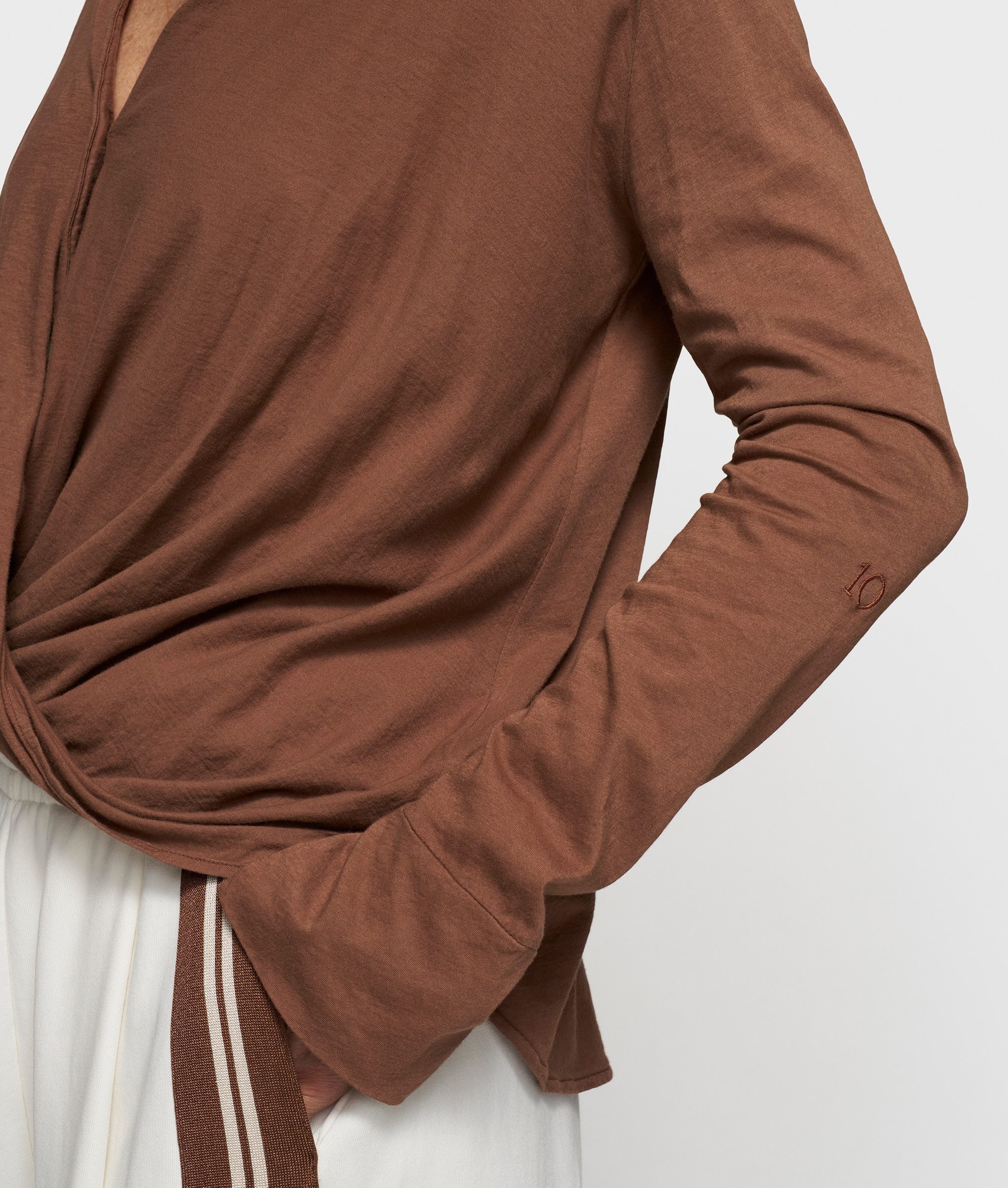 10DAYS Klassische Bluse wrap blouse günstig online kaufen