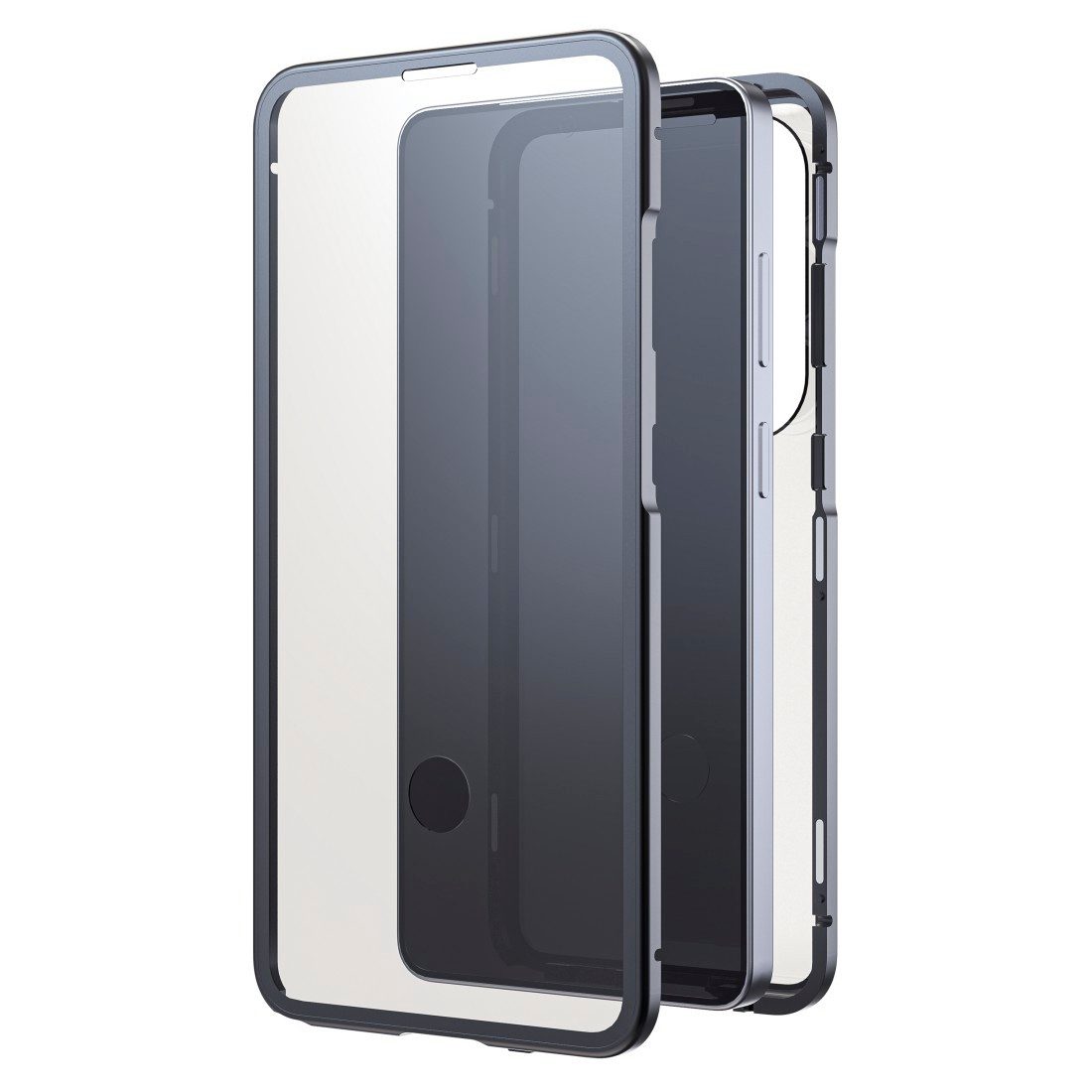 Black Rock Smartphone-Hülle Samsung Galaxy S26 Ultra 360 Grad Schutzcover Glass Metall, 360 Grad Schutz, Magnetverschluss, ultradünn, Wireless Charging