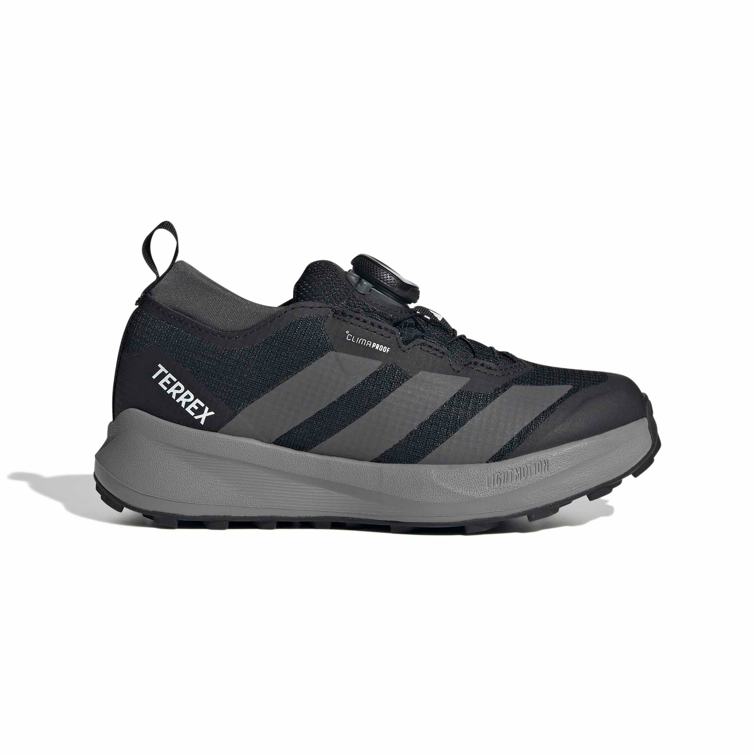 adidas Performance Terrex Agravic Boa 2026 (BOA-Schnürsystem) schwarz/graphitegrau Kinder Laufschuh