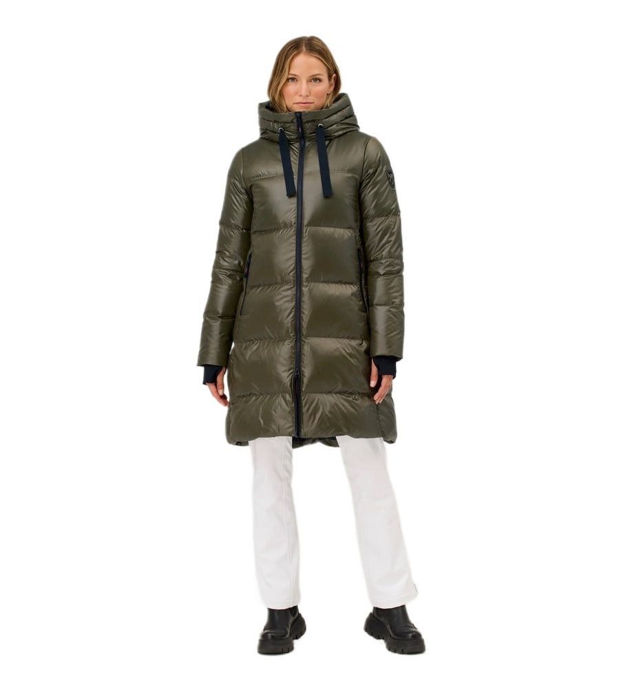 Krimson Klover Daunenmantel Compass Long Down (mit Kapuze, wärmeisolierung) huntergrün Damen