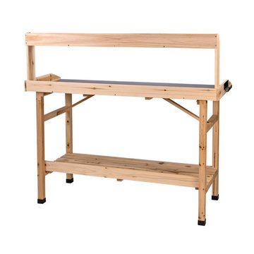 DEMA Pflanztisch Pflanztisch - Pflanztisch aus Massivholz - 120 x 45 x 111 cm