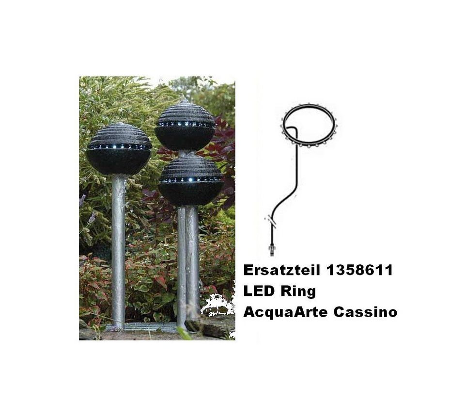 Ubbink Wasserspiel LED Ring 20 LEDs Ersatzteil 1358611 für Ubbink®  AcquaArte® Cassino