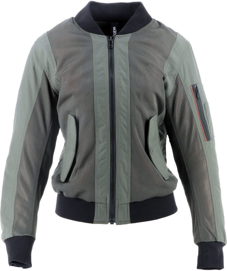 Helstons Motorradjacke Elisa Damen Motorrad Textiljacke Rückenprotektor enthalten