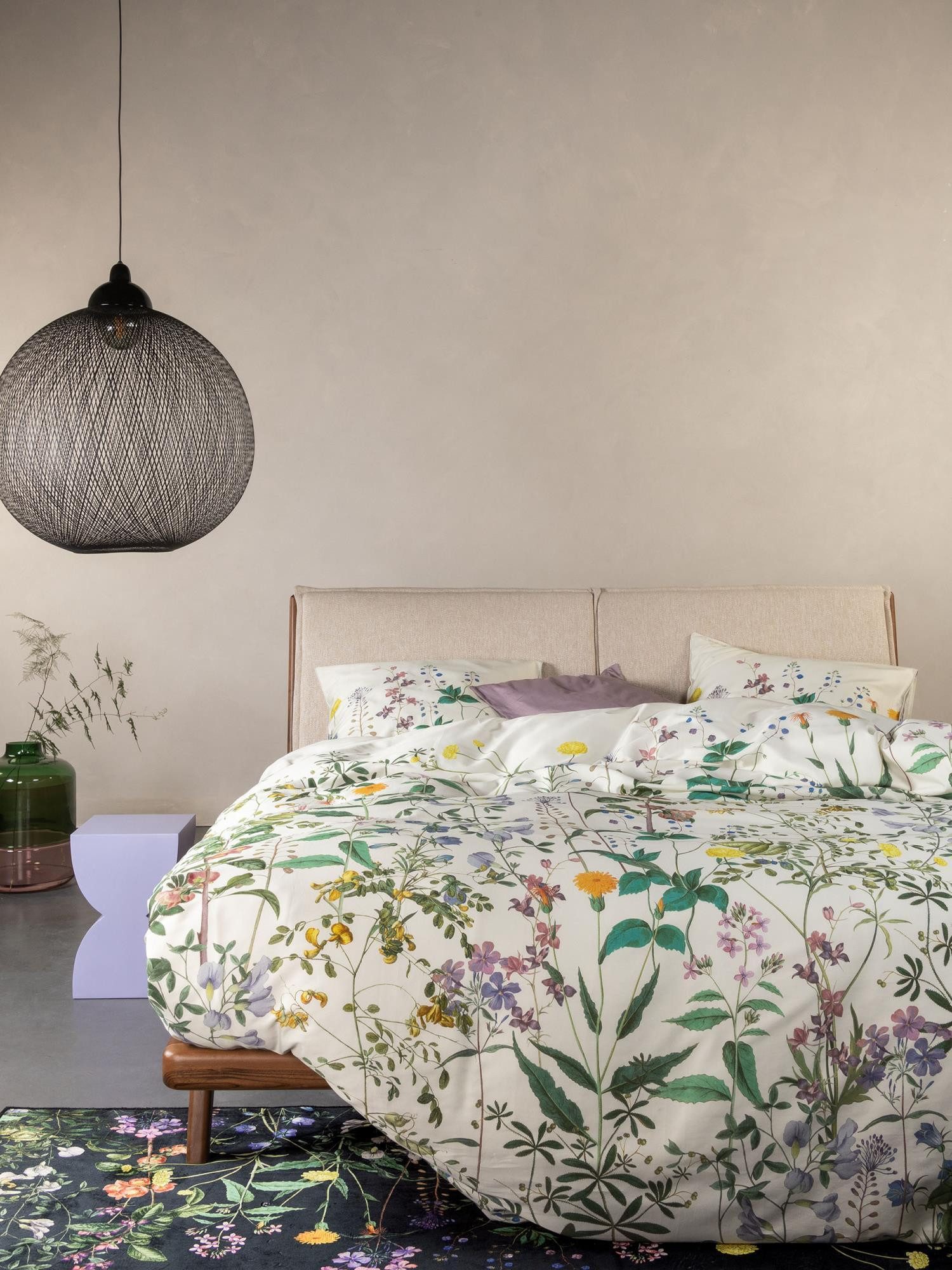 Essenza Bettwäsche Augustina, Satin, 2 teilig, mit floralem Muster