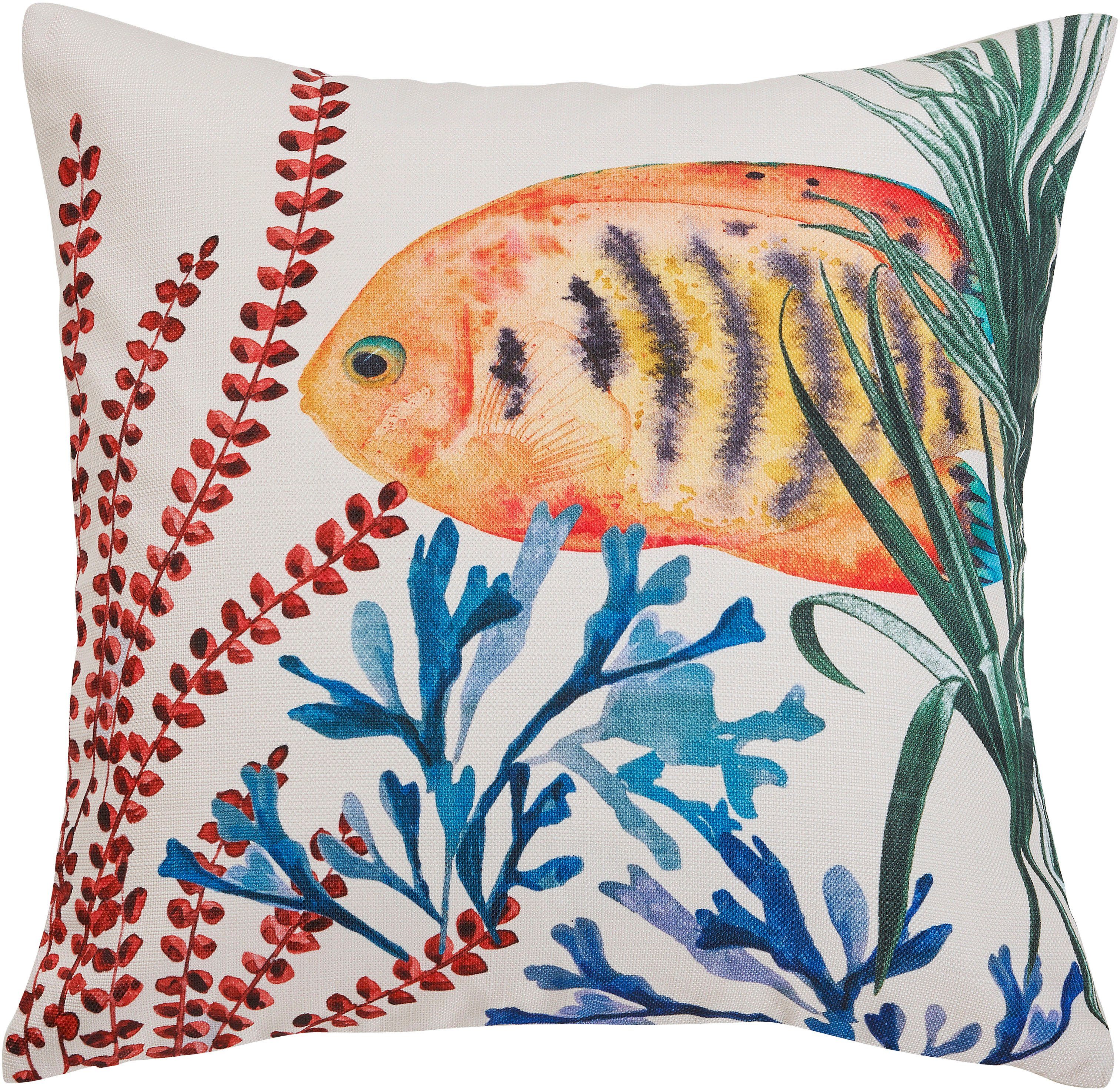 done.® Dekokissen Orange Fish, Vorderseitig bedruckte günstig online kaufen