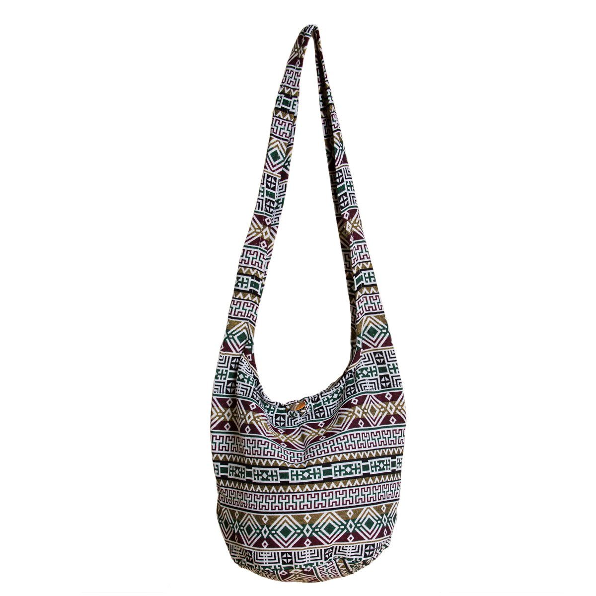 PANASIAM Strandtasche Schulterbeutel in gewebten Designs aus 100 % Baumwolle Umhängetasche, In 2 Größen Beuteltasche auch als Wickeltasche und Handtasche geeignet WOV27