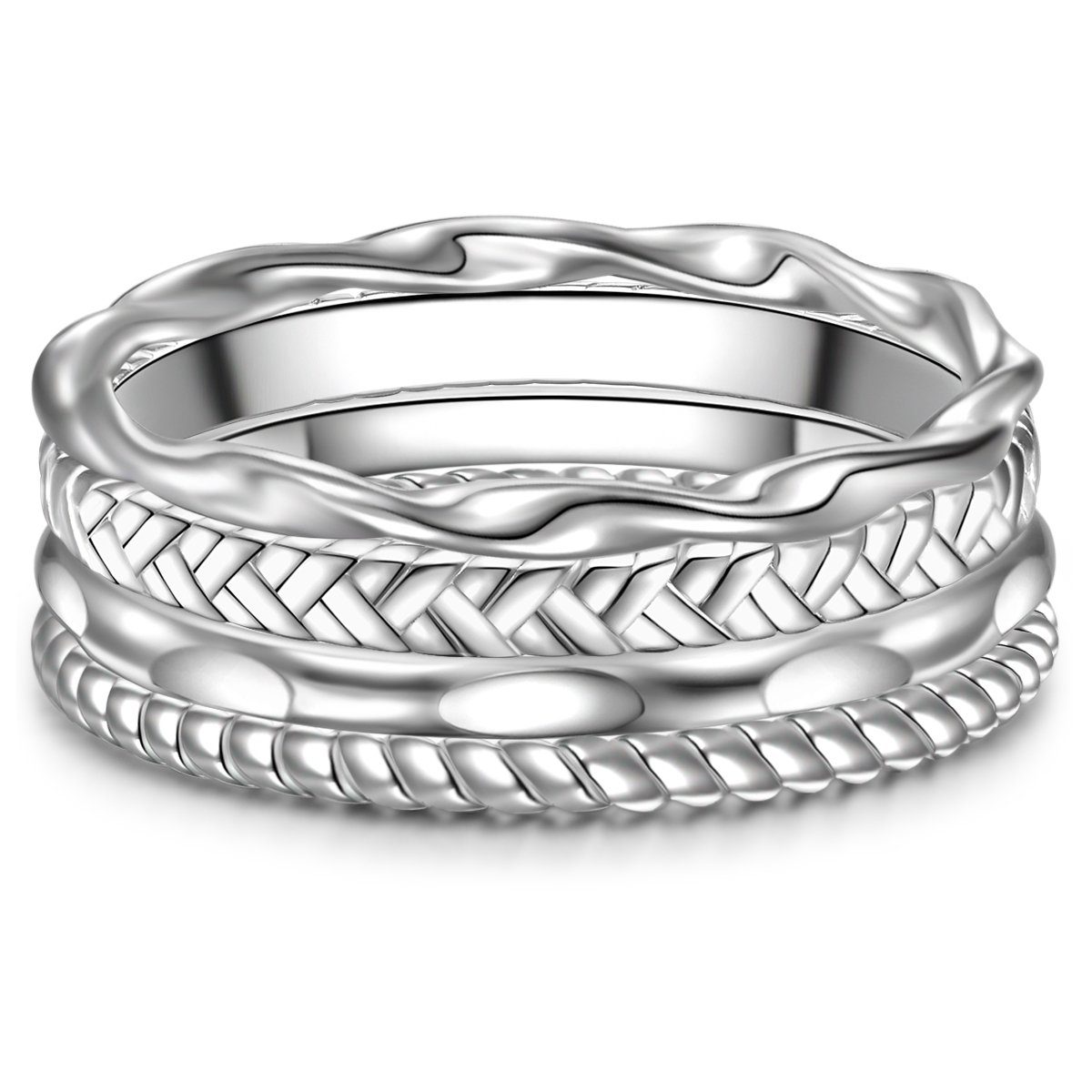 Glanzstücke München Silberring silber, aus Sterling Silber günstig online kaufen