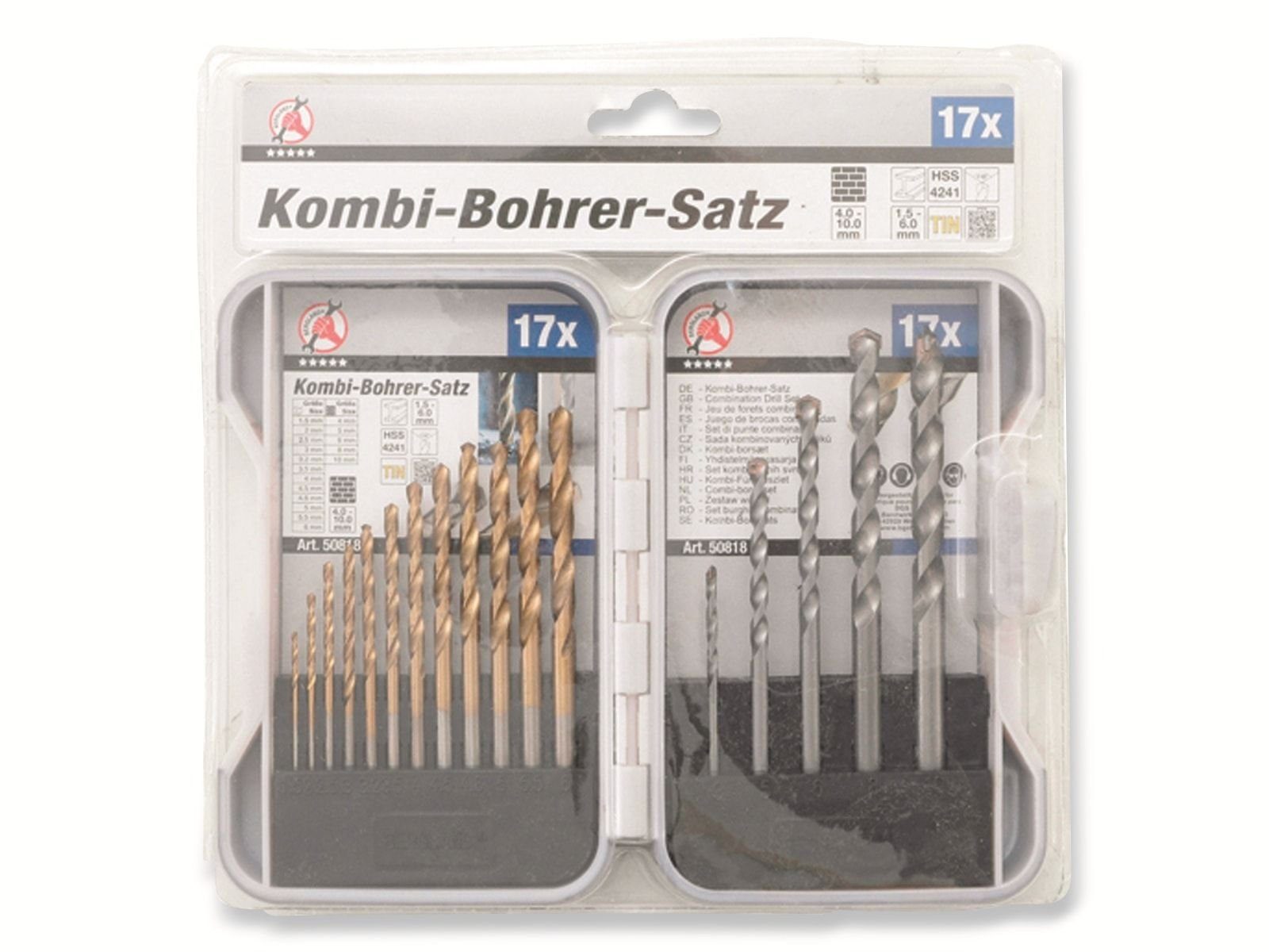1,5...10 Universalbohrer Kombi-Bohrer-Satz mm TECHNIC 50818, BGS BGS technic