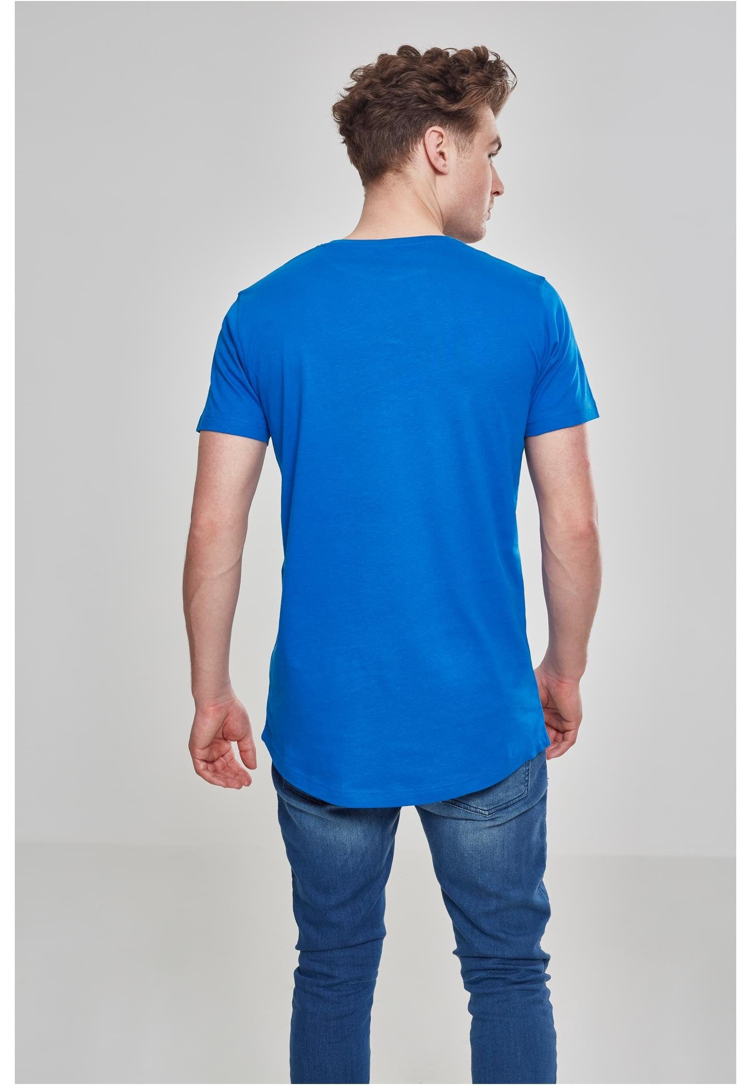 Shaped (1-tlg) CLASSICS Long Herren Tee brightblue URBAN Kurzarmshirt