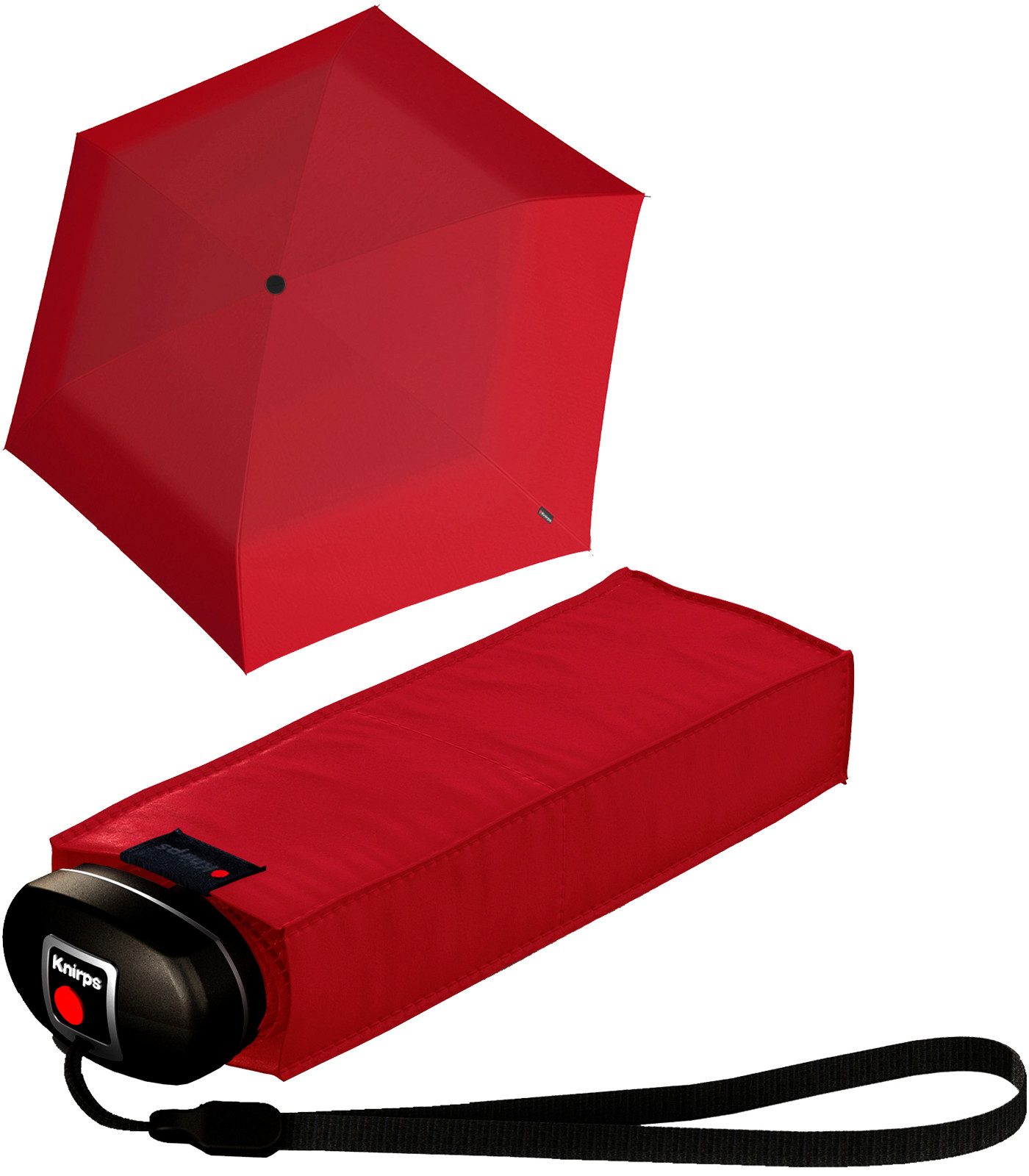 Knirps® Taschenregenschirm Mini-Schirm Travel klein leicht kompakt, der zuverlässige Begleiter für jede Tasche