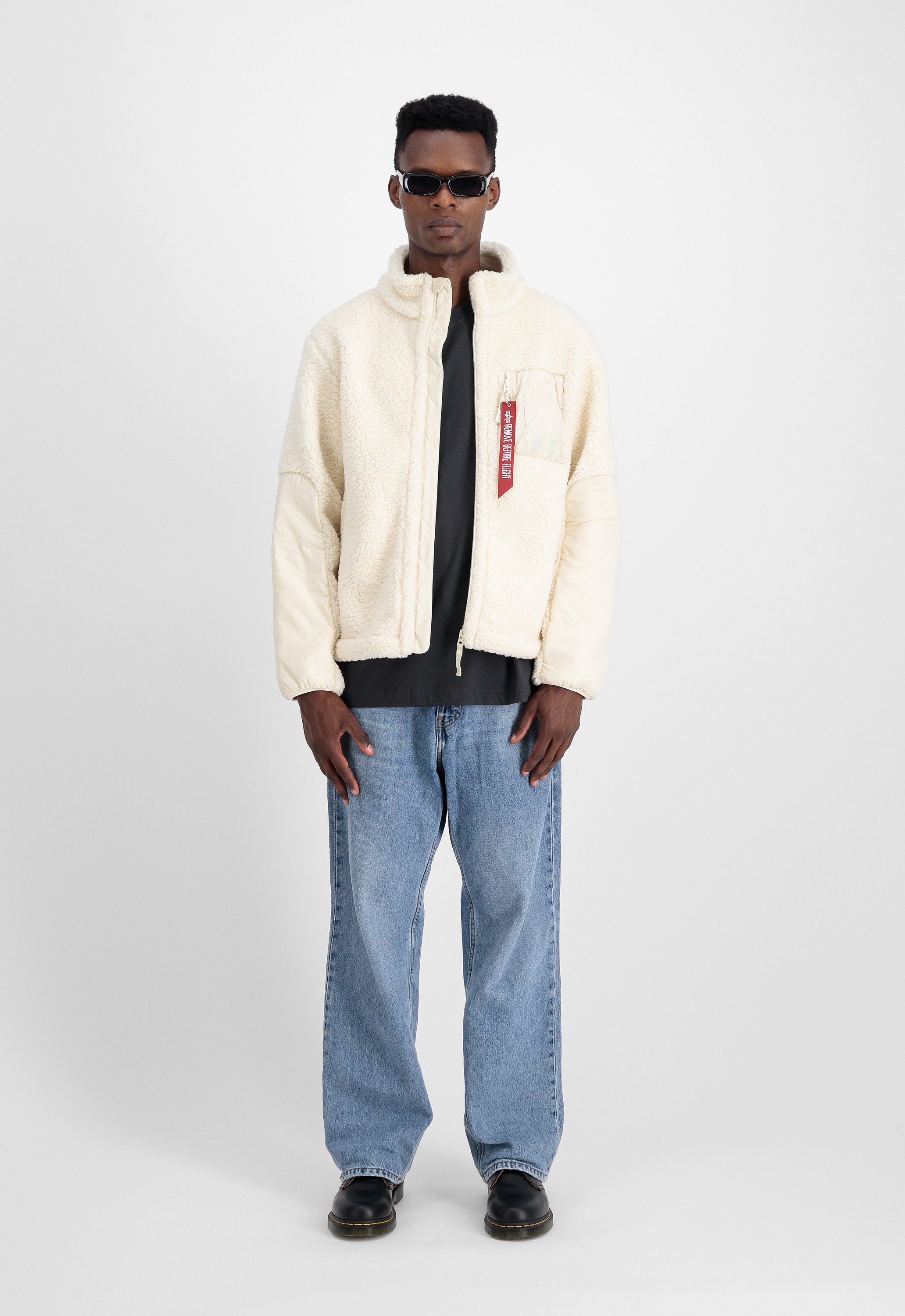 Alpha Industries Funktionsjacke Sherpa Zip-Jacket