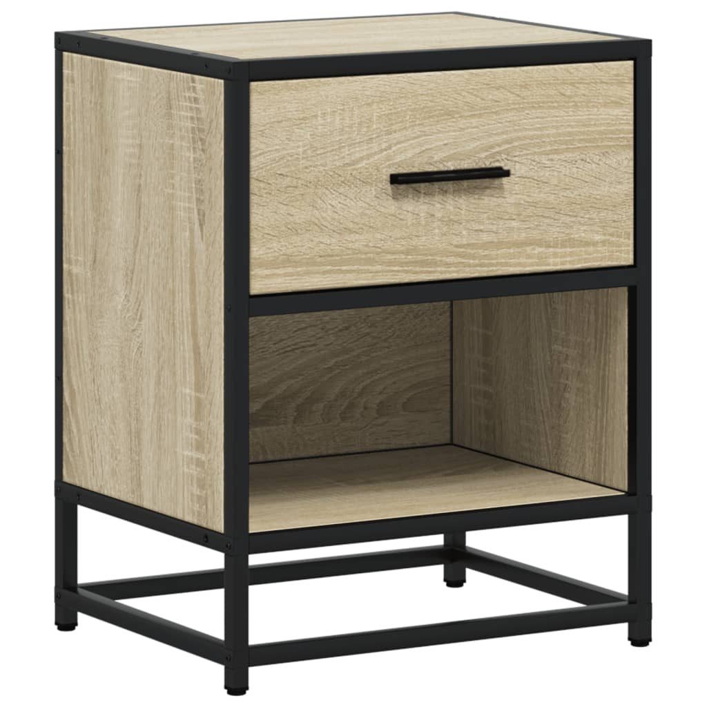 vidaXL Nachttisch Nachttisch Sonoma-Eiche 40x31x50 cm günstig online kaufen