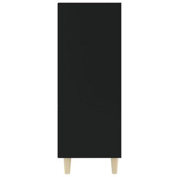 furnicato Sideboard Schwarz 69,5x32,5x90 cm Holzwerkstoff
