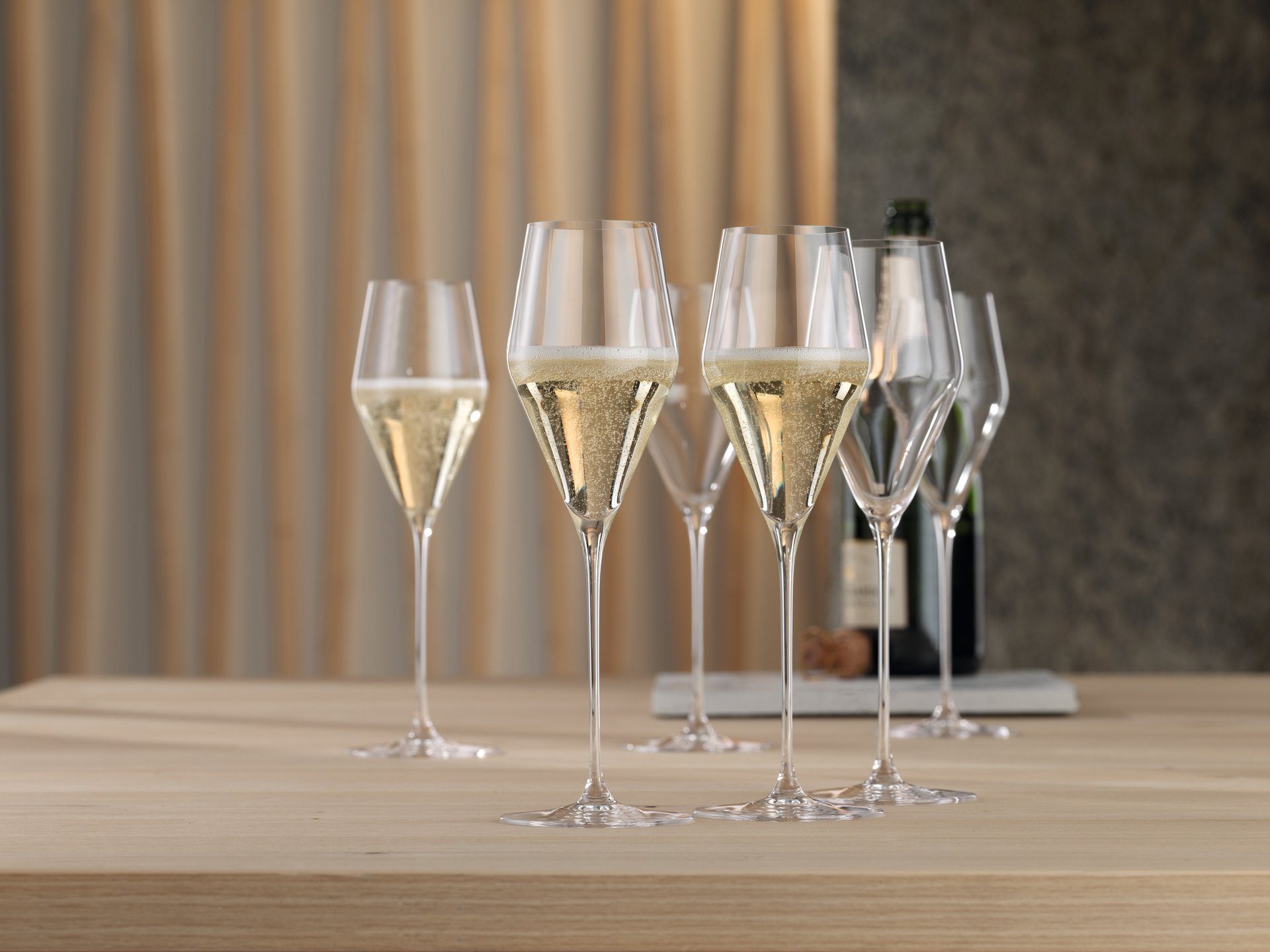 SPIEGELAU Champagnerglas Spiegelau Definition Champagner 6er Set, Glas