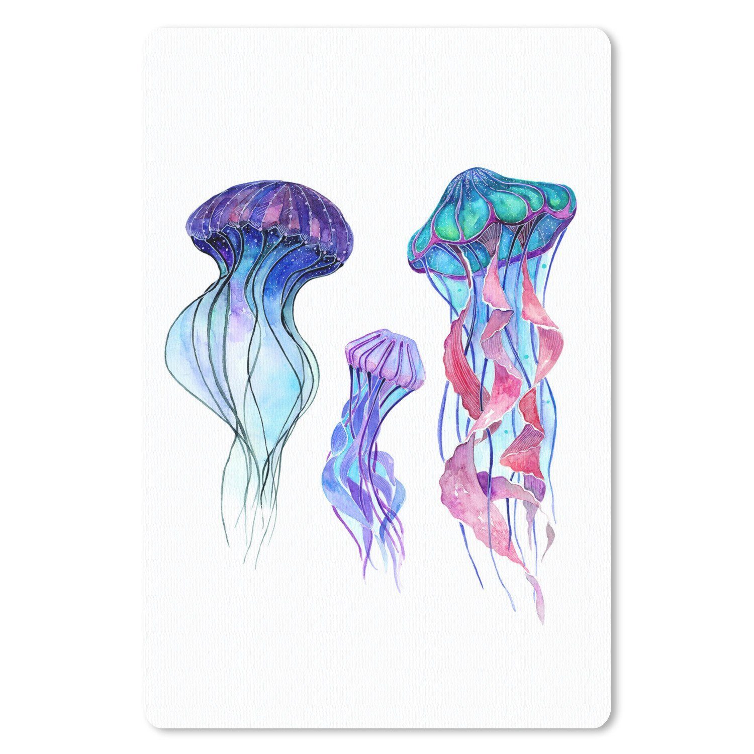 MuchoWow Mauspad (1-St), Maus Pad, Gaming Zubehör, Büro Deko, 18x27 cm