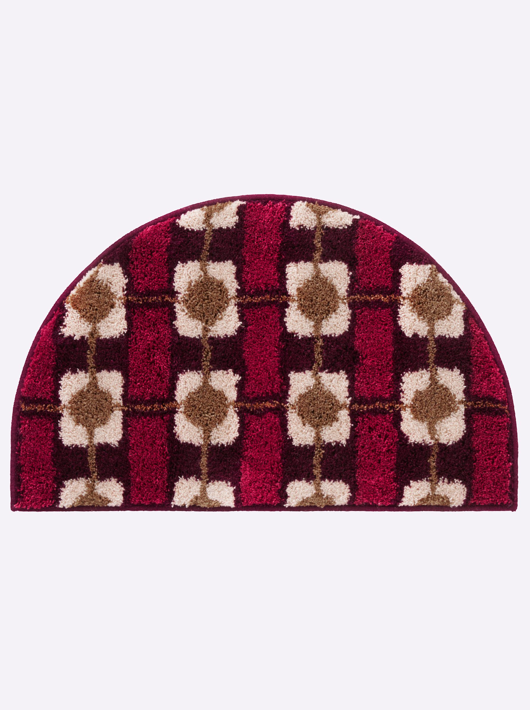 heine Badematte Badematte, Höhe 20 mm, Polyacryl, 47x50 cm - Deckelbezug