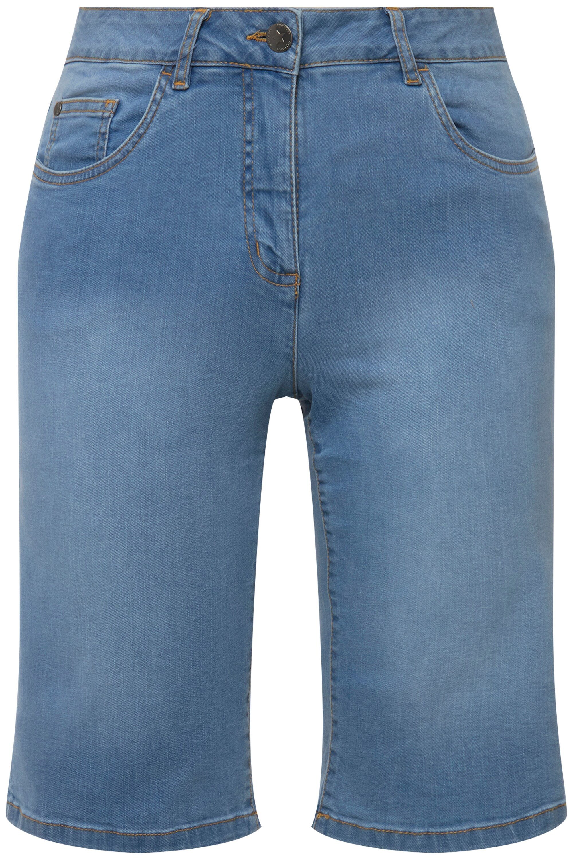 Angel of Style Regular-fit-Jeans Jeansbermuda Berry günstig online kaufen