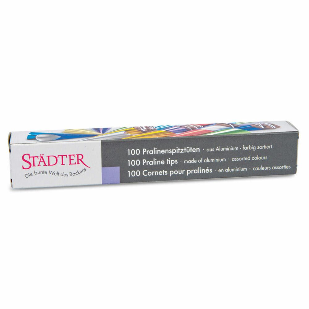 Pralinenform Spitztüten 100 Stück