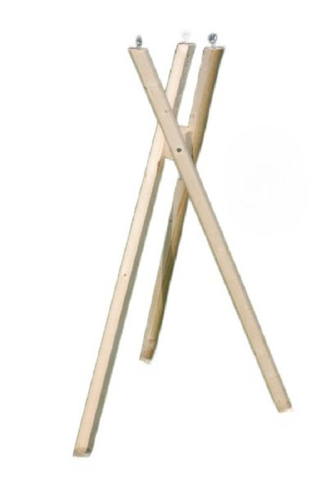 DSH DEKO SHOP HANNUSCH Vogelhausständer Dreibein C natur