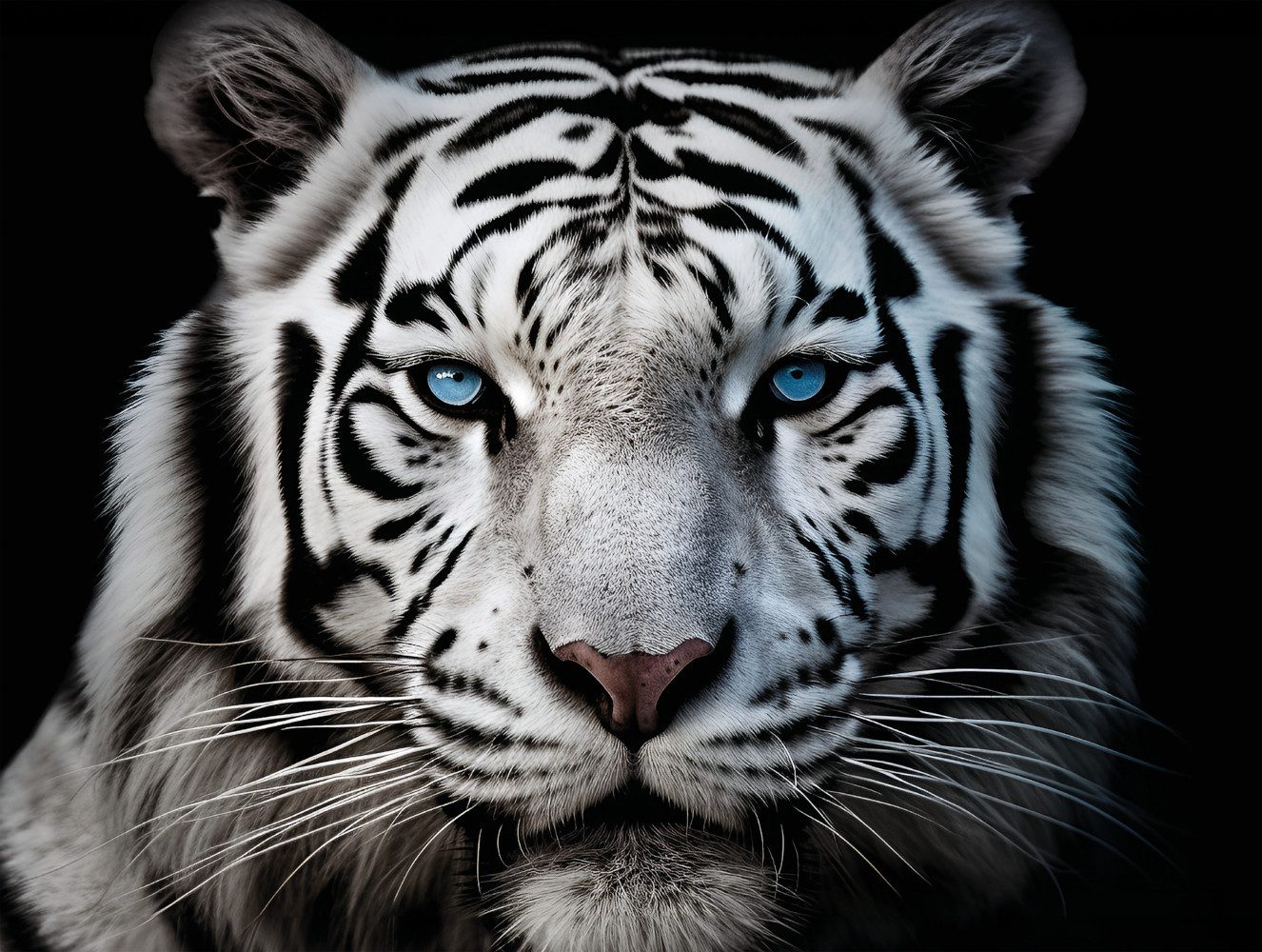 Bönninghoff Leinwandbild, Raubkatzen, Tiere, Tiger, Wildtiere (1 St)