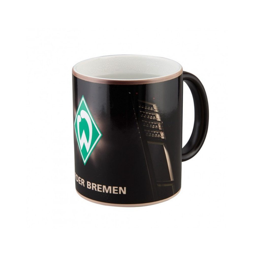 Werder Bremen Becher SV Werder Bremen Tasse Magic Flutlichtmast, Keramik