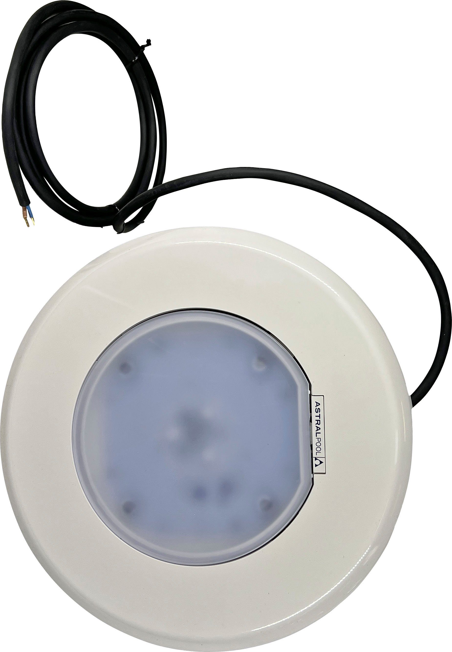 KWAD Pool-Lampe LED Scheinwerfer, LED fest integriert, Neutralweiß, weiß