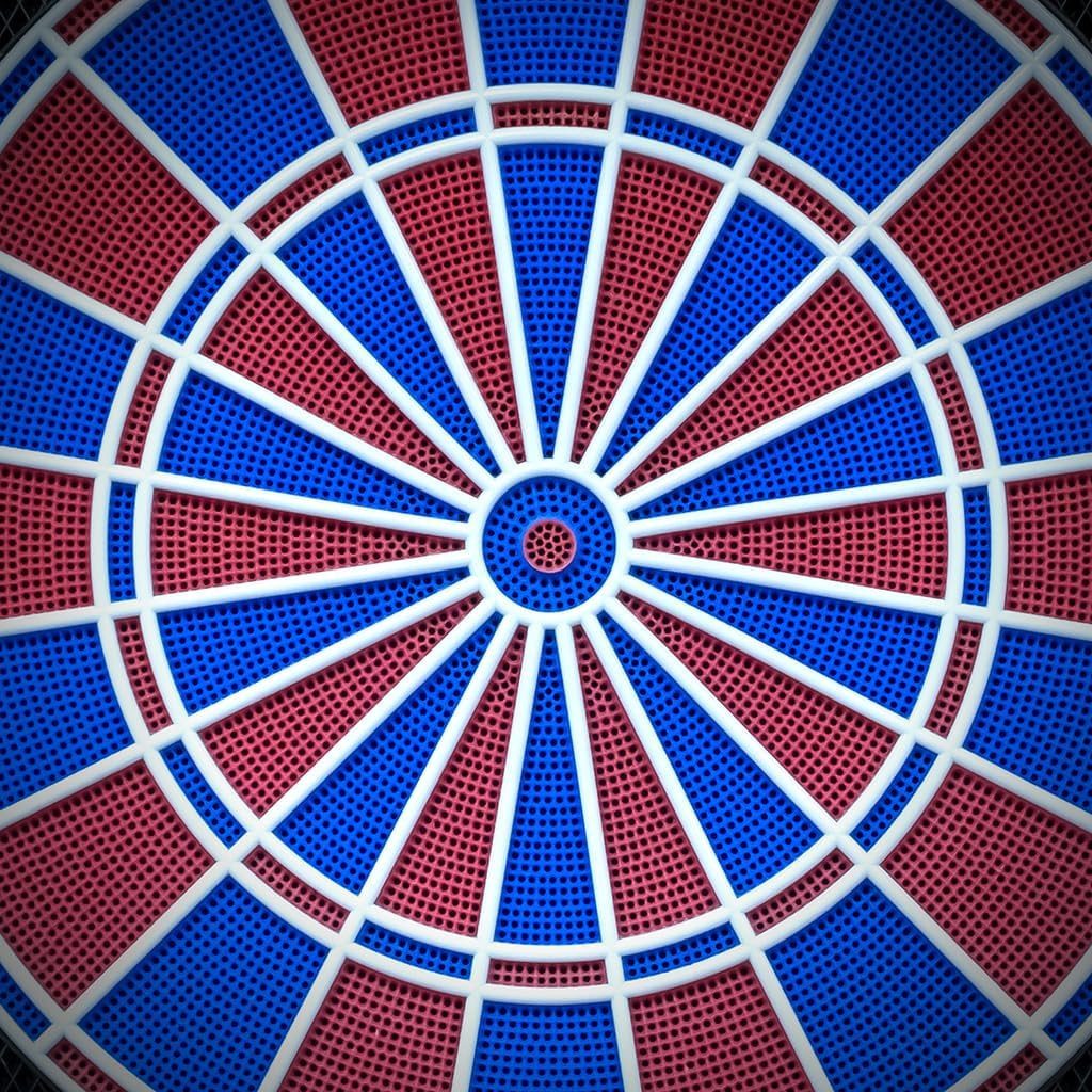 Carromco Zielscheibe Elektronische Dartscheibe Topaz-901 – Softdartboard, Dart Spiel, 40 Spiele & 761 Spielvarianten