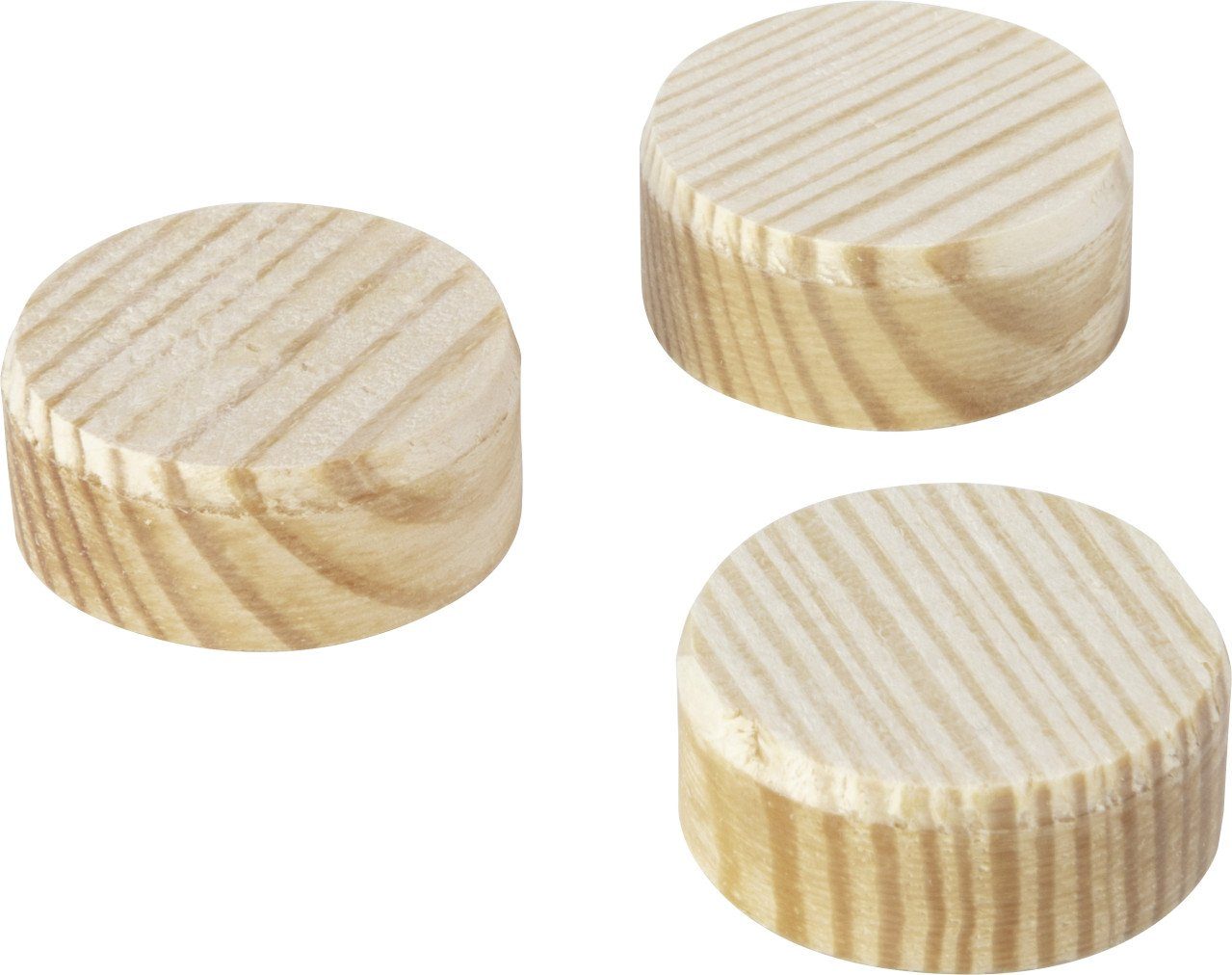 Wolfcraft Schrauben- und Dübel-Set Wolfcraft Konusplättchen 25 mm