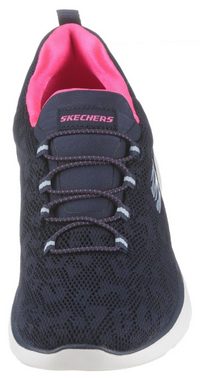Skechers Summits Slip-On Sneaker Slipper, Freizeitschuh, Komfortschuh mit Memory Foam
