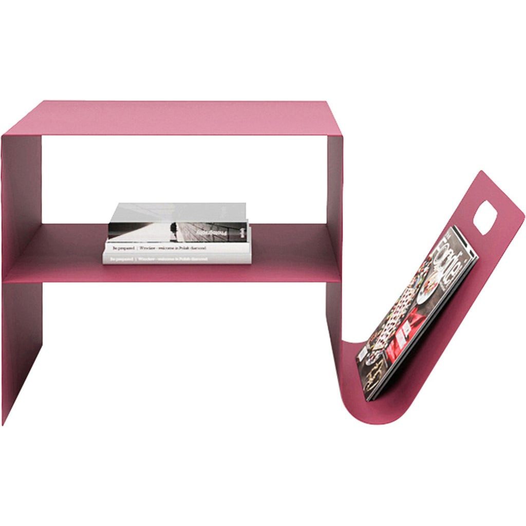 Kare Design Beistelltisch Lounge News, integriertes Ablagefach