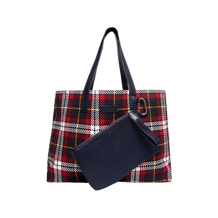 Superdry Shopper Superdry Tasche ADEENA CANVAS TOTE Red Check