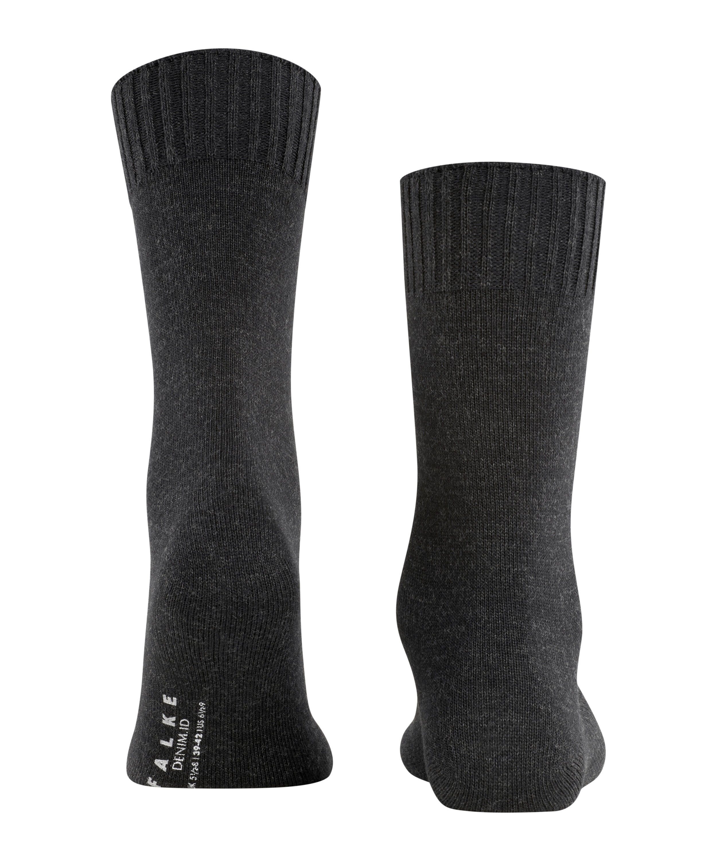 Denim.ID anthra.mel (1-Paar) Socken FALKE (3081)
