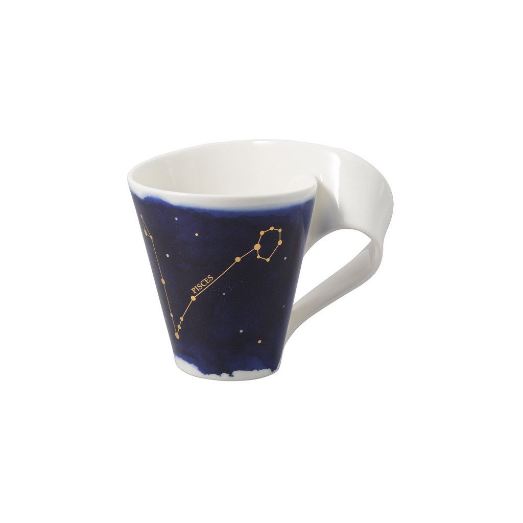 Villeroy & Boch Tasse NewWave Stars Tasse Fische 300 ml, 1-tlg., Porzellan