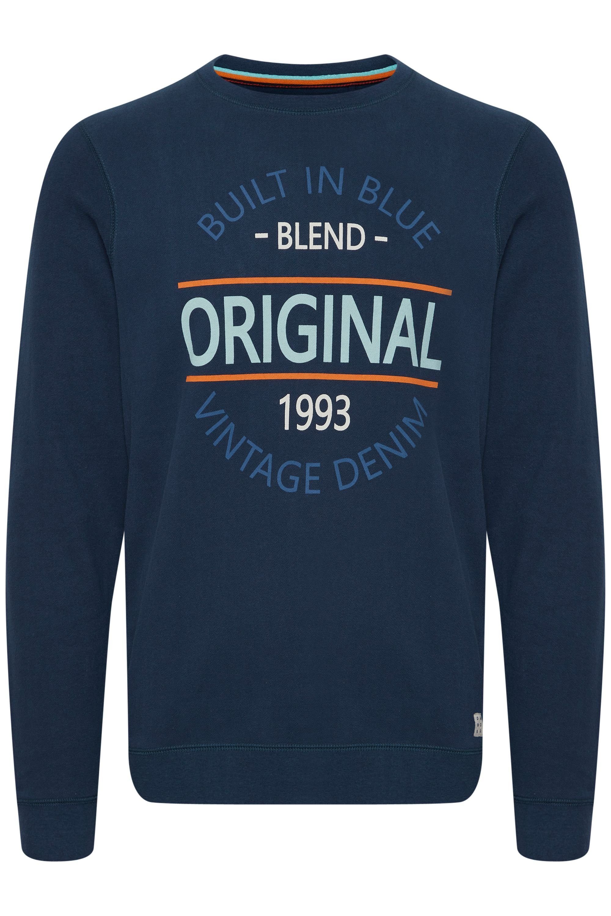 Blend Rundhalspullover BHSweatshirt Klassisches Sweatshirt mit Rundhalsauss günstig online kaufen