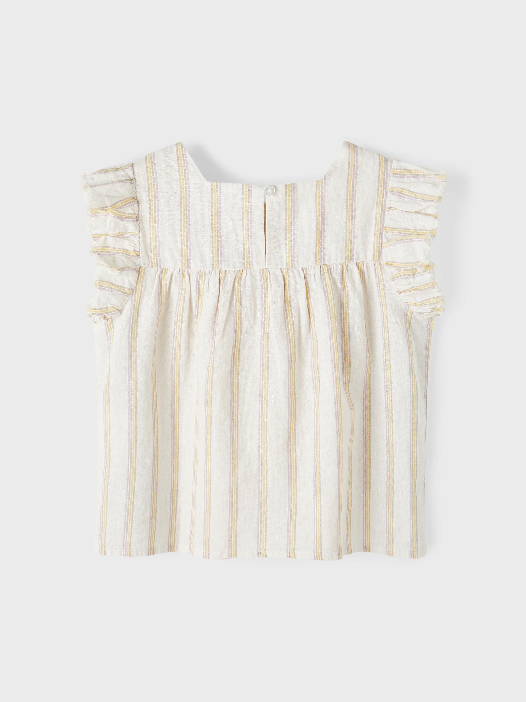 Name It T-Shirt Puffärmel in Knitteroptik NKFHALEA für Mädchen NKFHALEA SS TOP