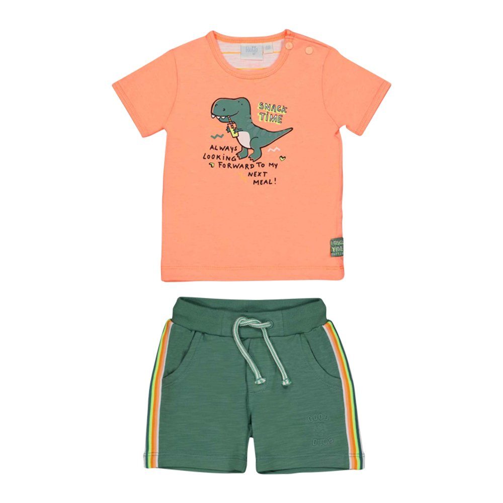 T-Shirt Feetje Baby-Jungen zweiteiliges Set T-Shirt und Shorts Snacktime II