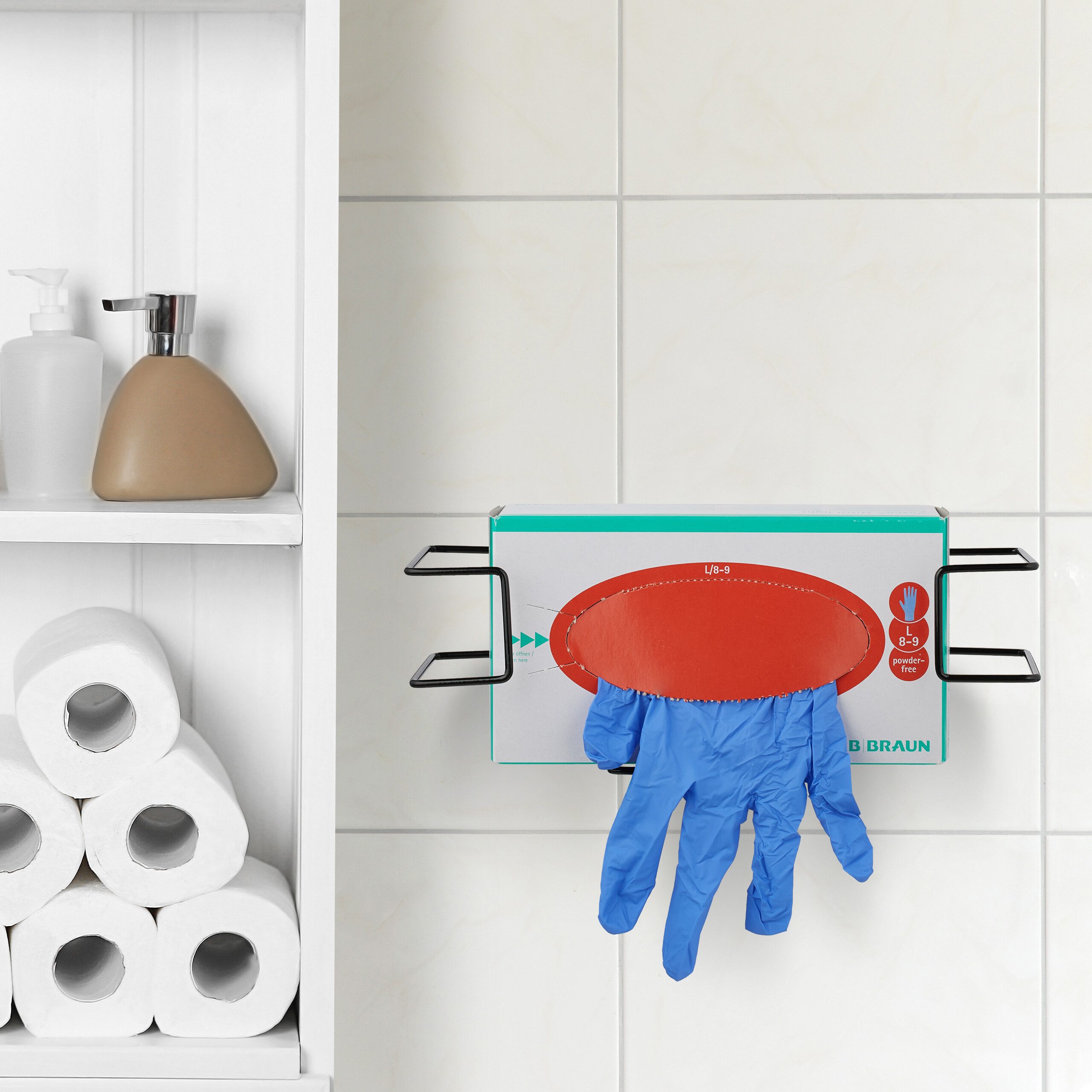 relaxdays Einweghandschuhe Handschuhspender 2er Set günstig online kaufen