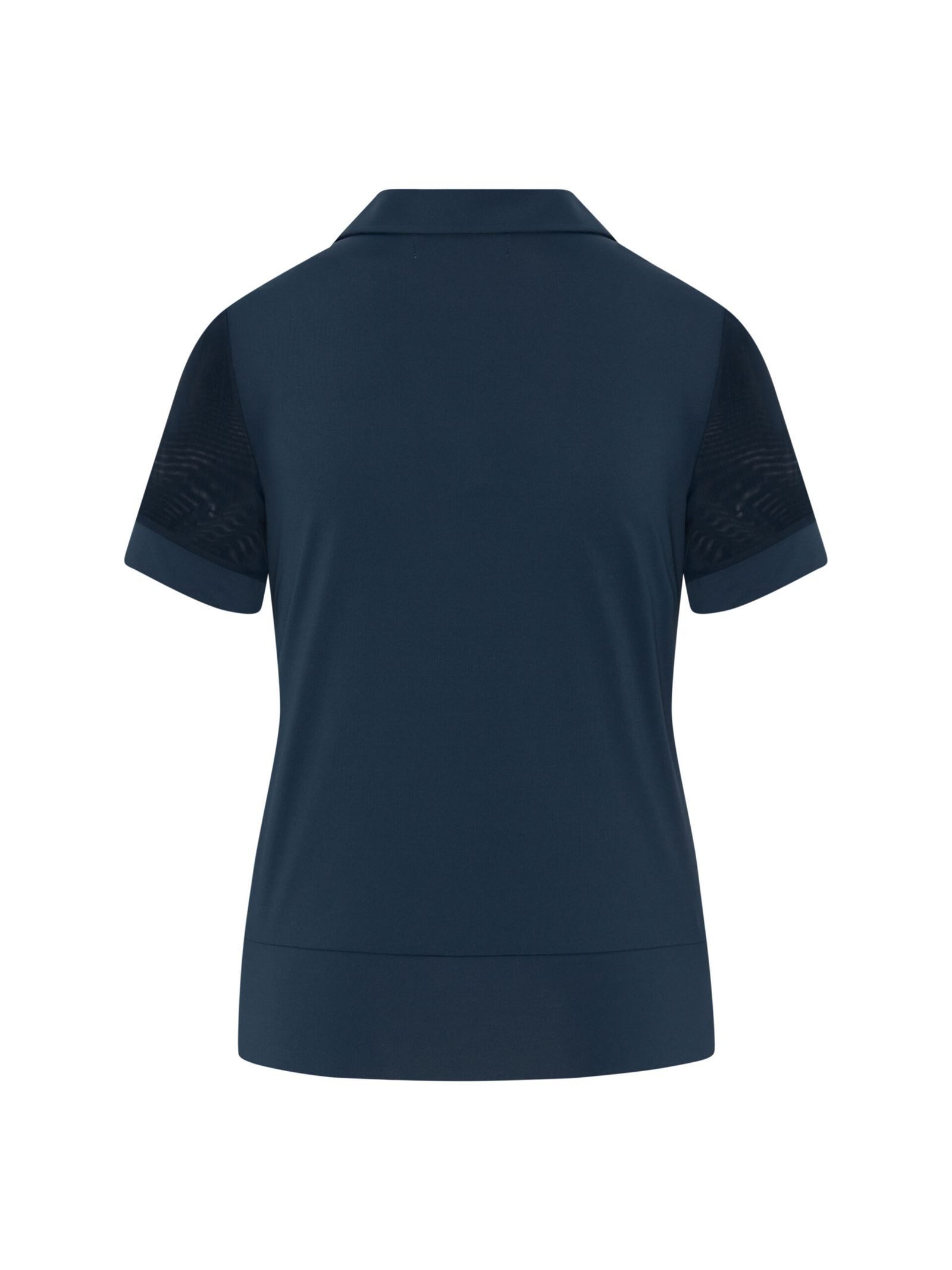 Original Penguin Poloshirt Penguin Poloshirt mit 1/2-Ärmeln und Mesh-Blockierung Damen (1-tlg) volle Bewegungsfreiheit