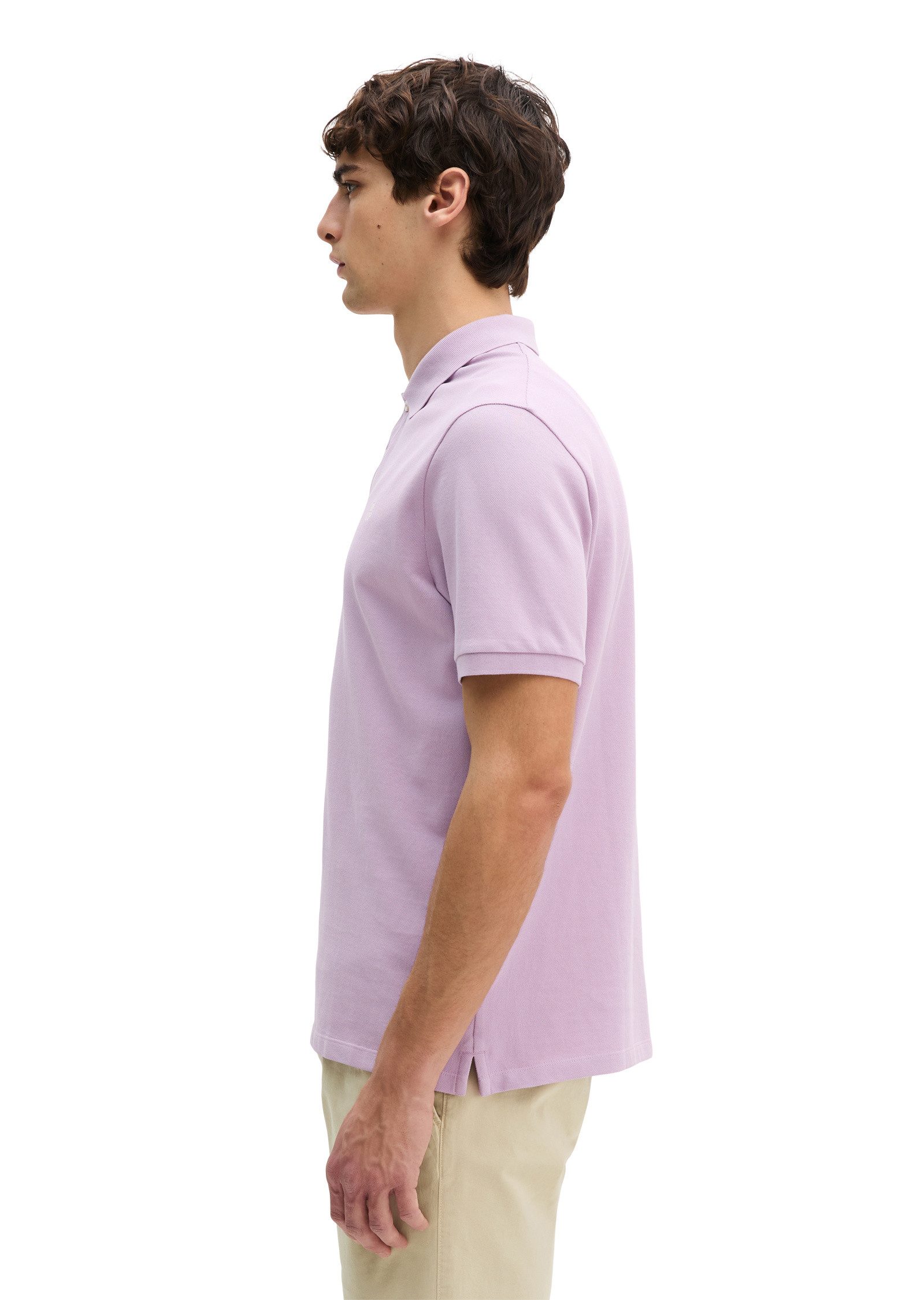 Marc O'Polo Poloshirt aus reiner Bio-Baumwolle
