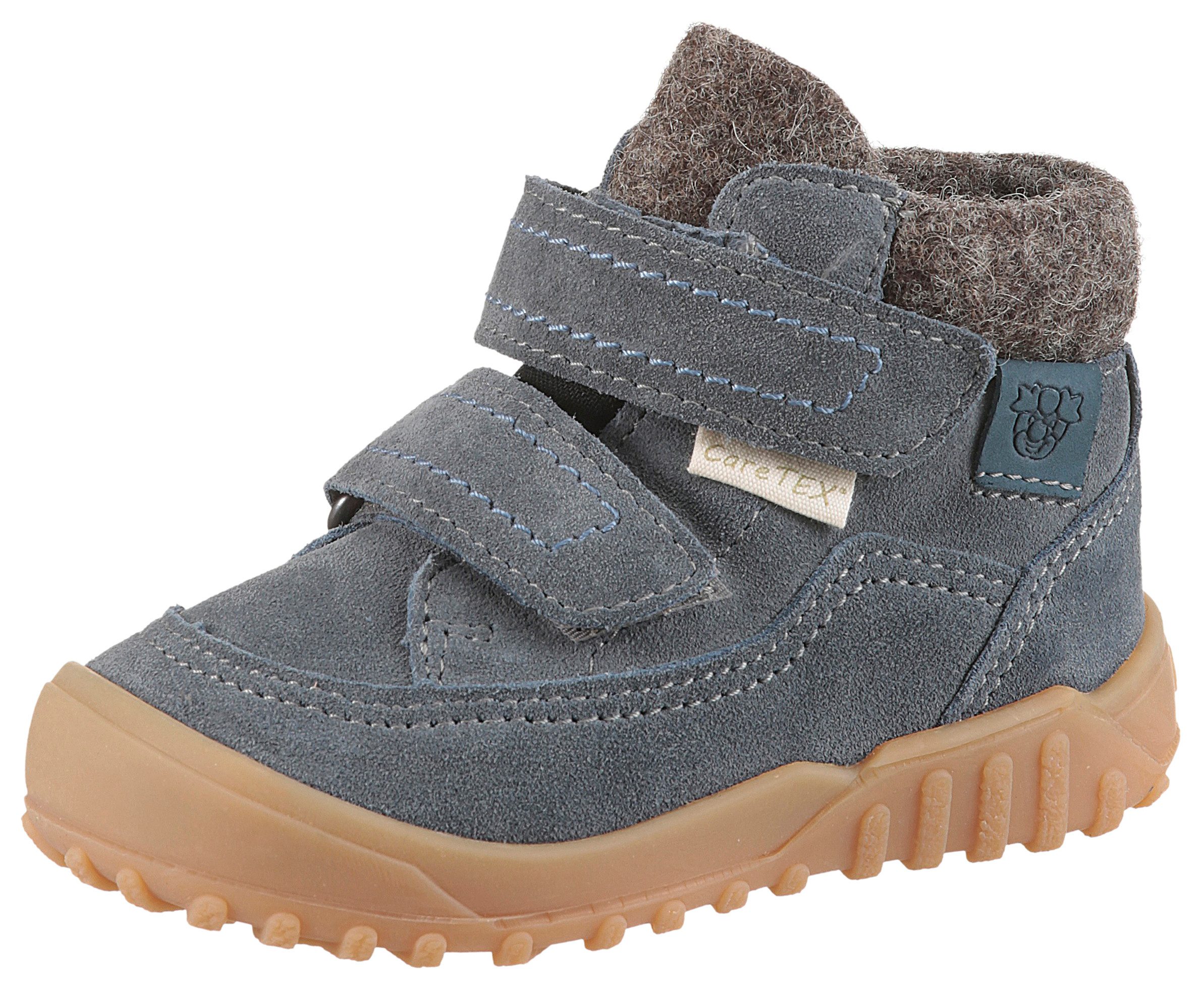 PEPINO by RICOSTA Donte 50 WMS: weit Lauflernschuh Winterboots, Klettschuh mit TEX, Größenschablone zum Download