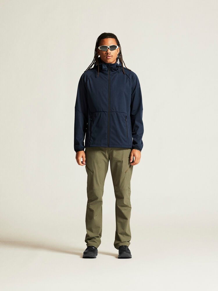 Craft Softshelljacke CORE Explore 2 (winddicht, wasserabweisend) dunkelblau Herren