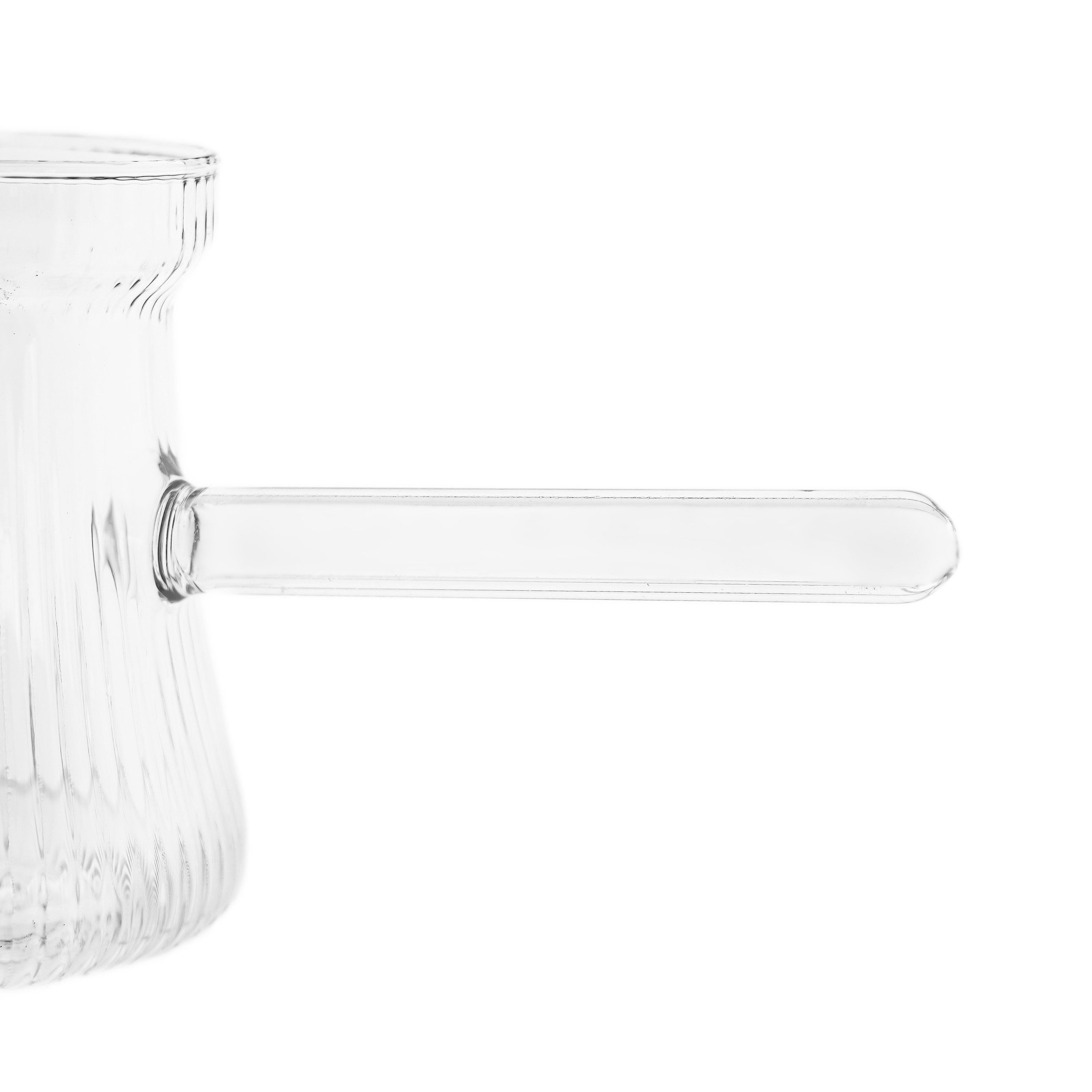Almina Kaffeekanne Luana El Chico, 0,4 l, (1-St), aus Glas für türkischen Kaffee, Relief-Design