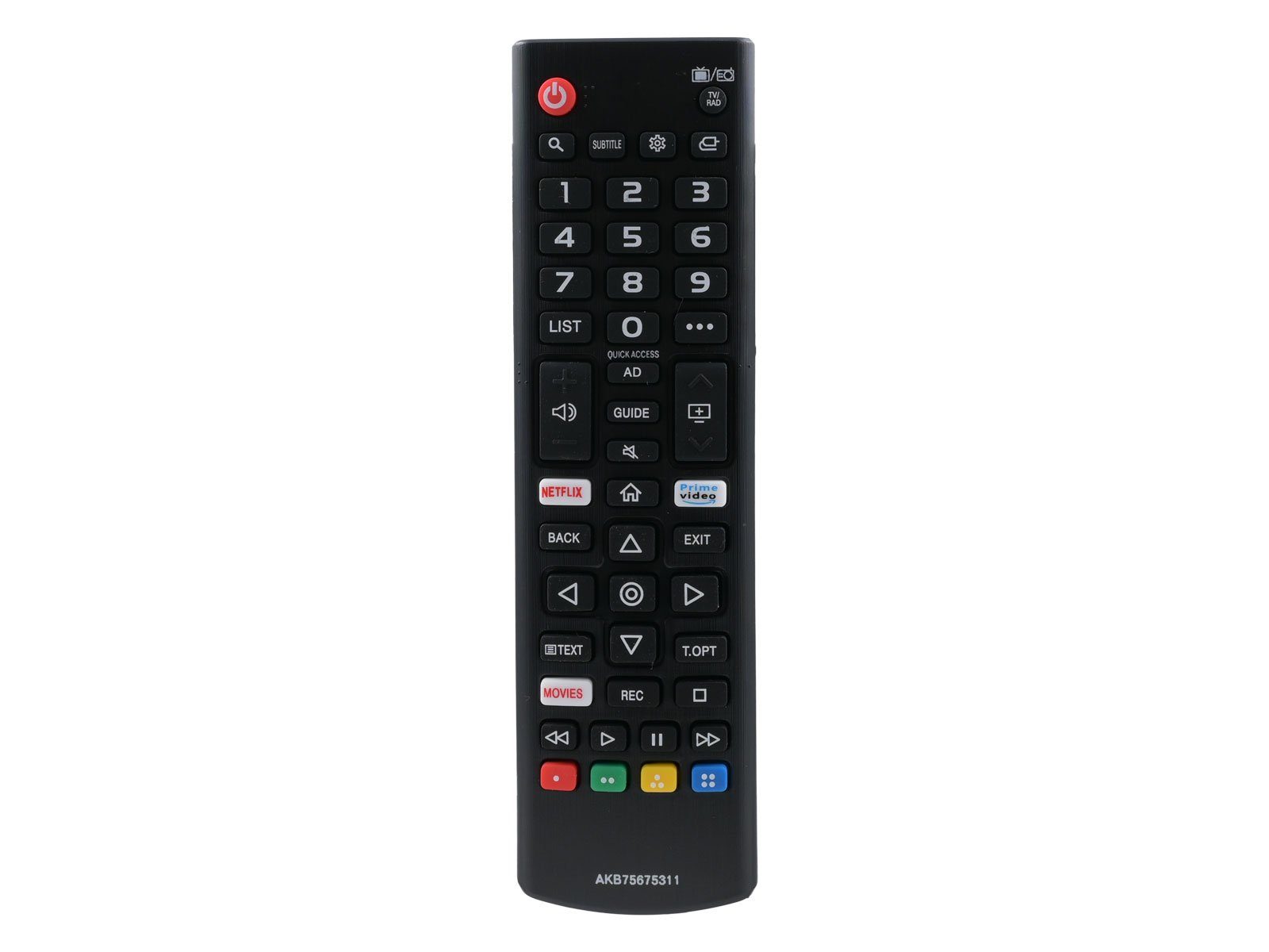azurano Ersatz für LG AKB75675311 AKB75675325 AKB75675301 Universal-Smart-TV-Fernbedienung