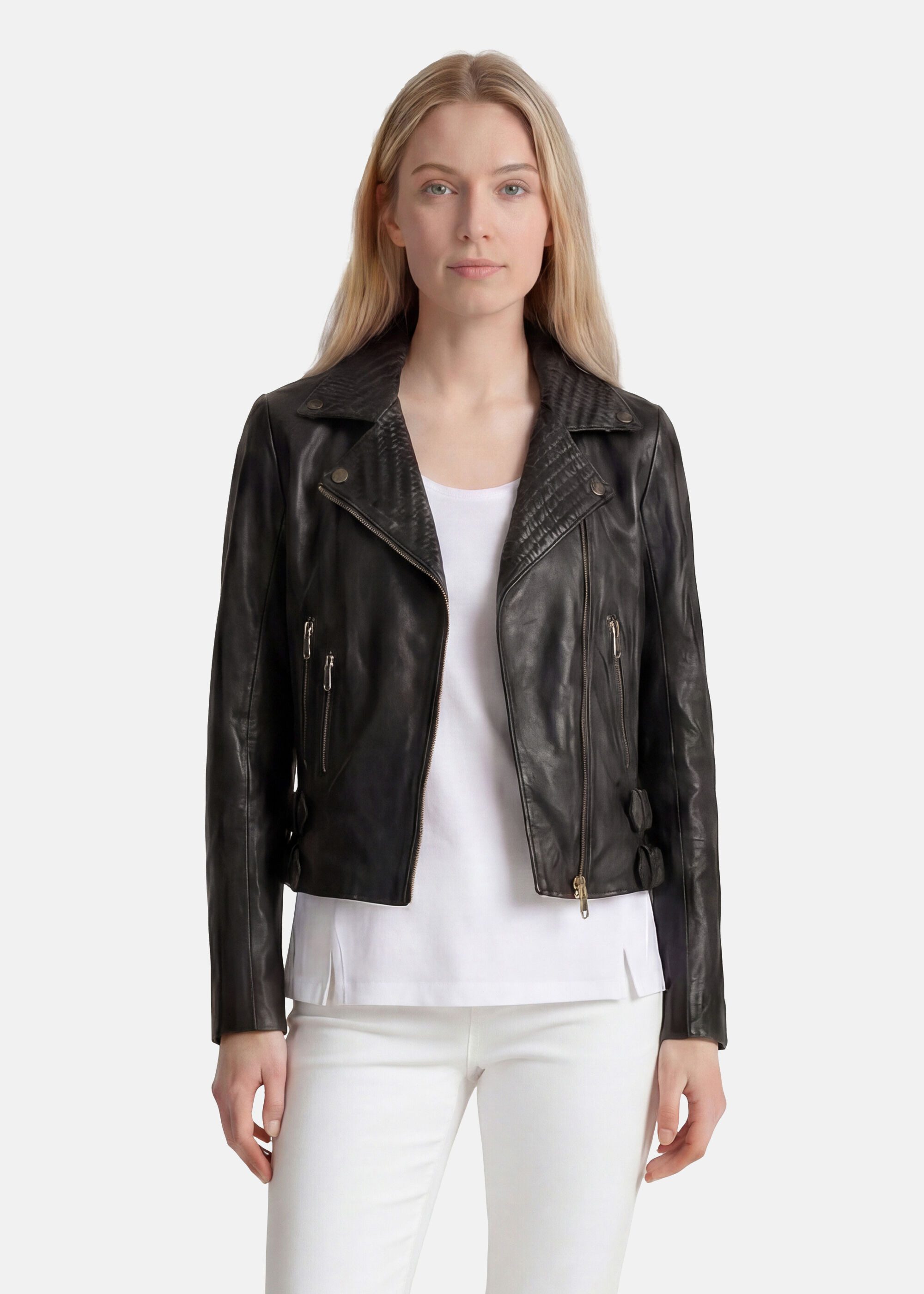 Lederjacke