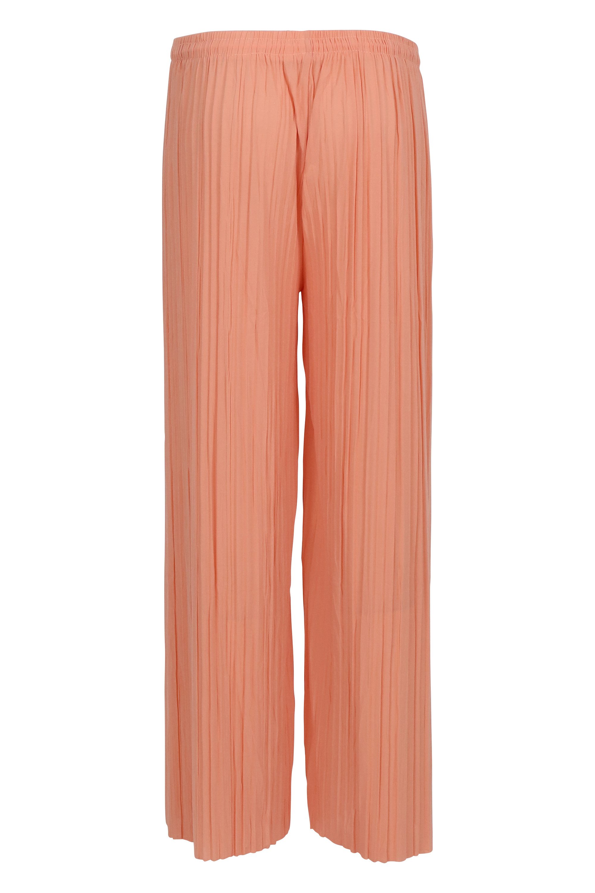 malito more than fashion Palazzohose Damen Plissee-Hose 883 Plissee Schlupfhose mit elastischem Bund 883