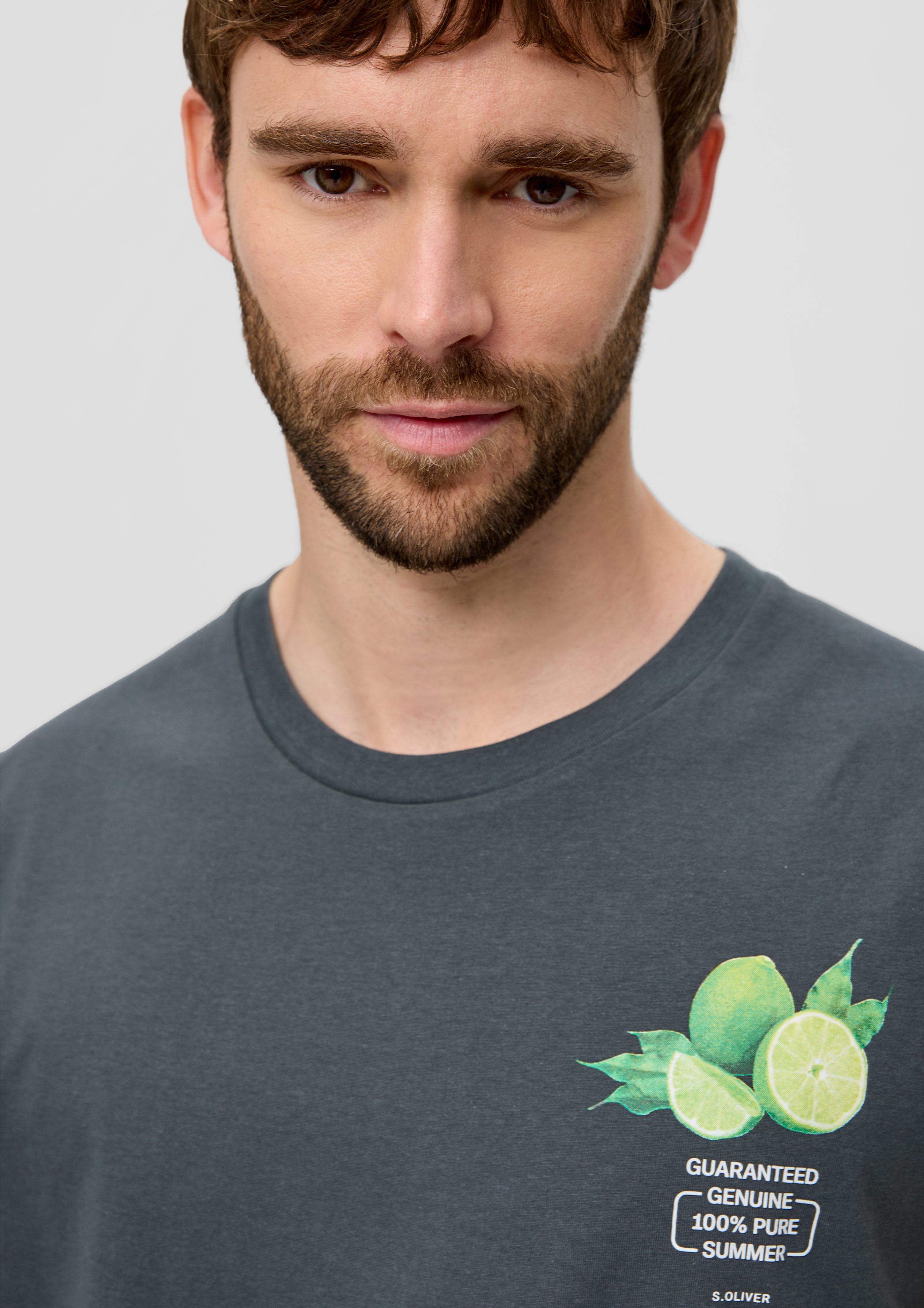 s.Oliver Shirttop Tanktop mit Frontprint Artwork günstig online kaufen