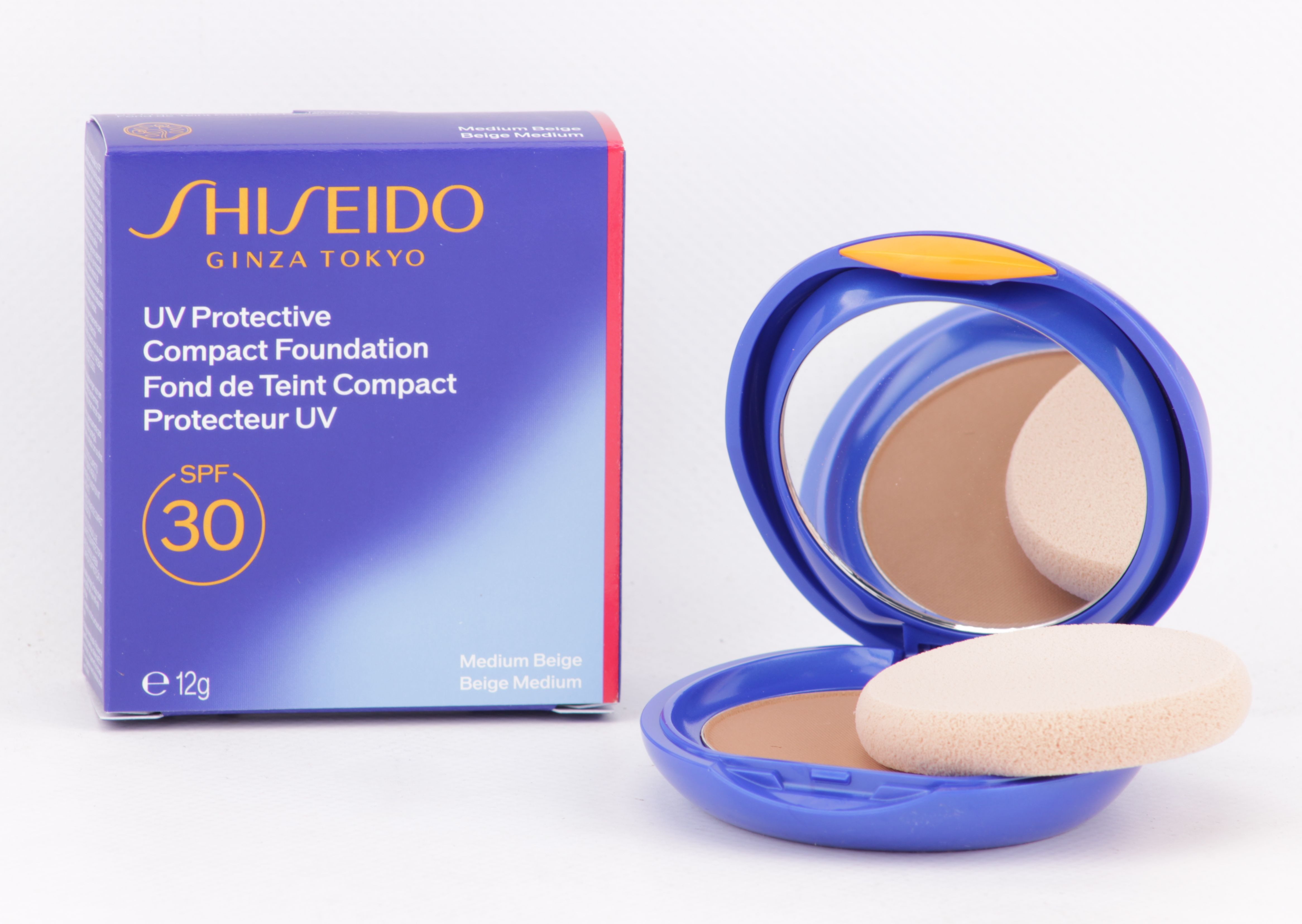 SHISEIDO Foundation Sun / UV Protective - Compact Foundation SPF 30 - Medium Beige - 1