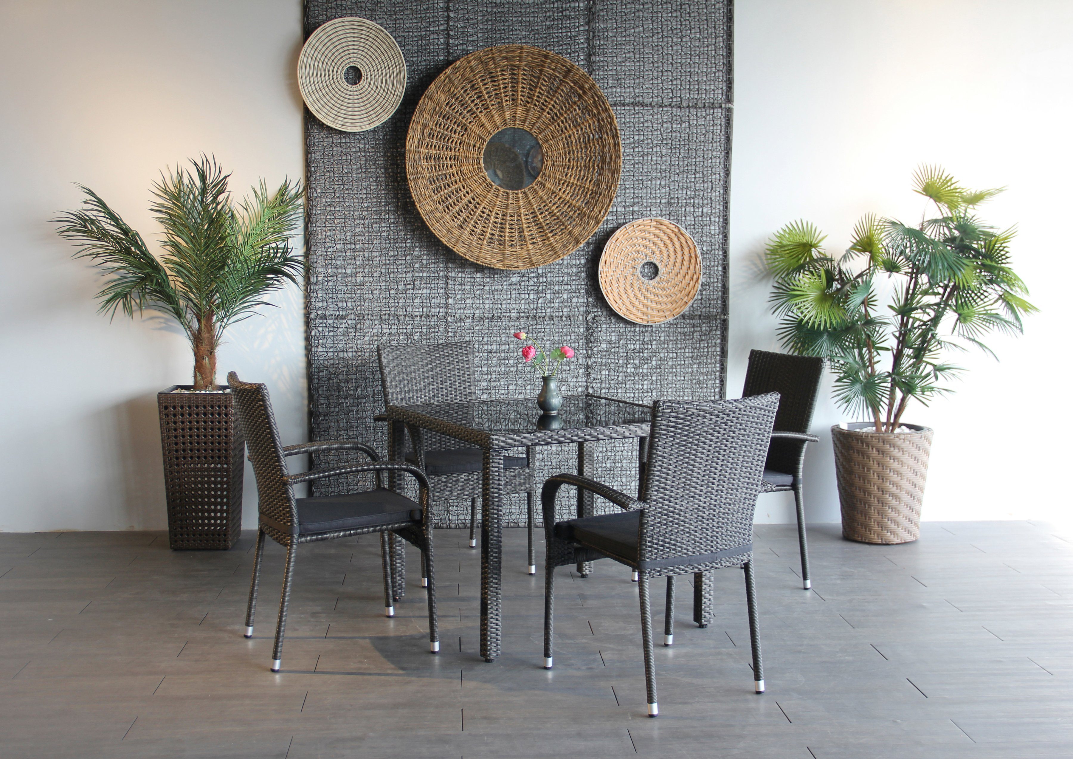 Ploß Gartenmöbelset »BRADFORD«, (Set, 5-tlg) | OTTO