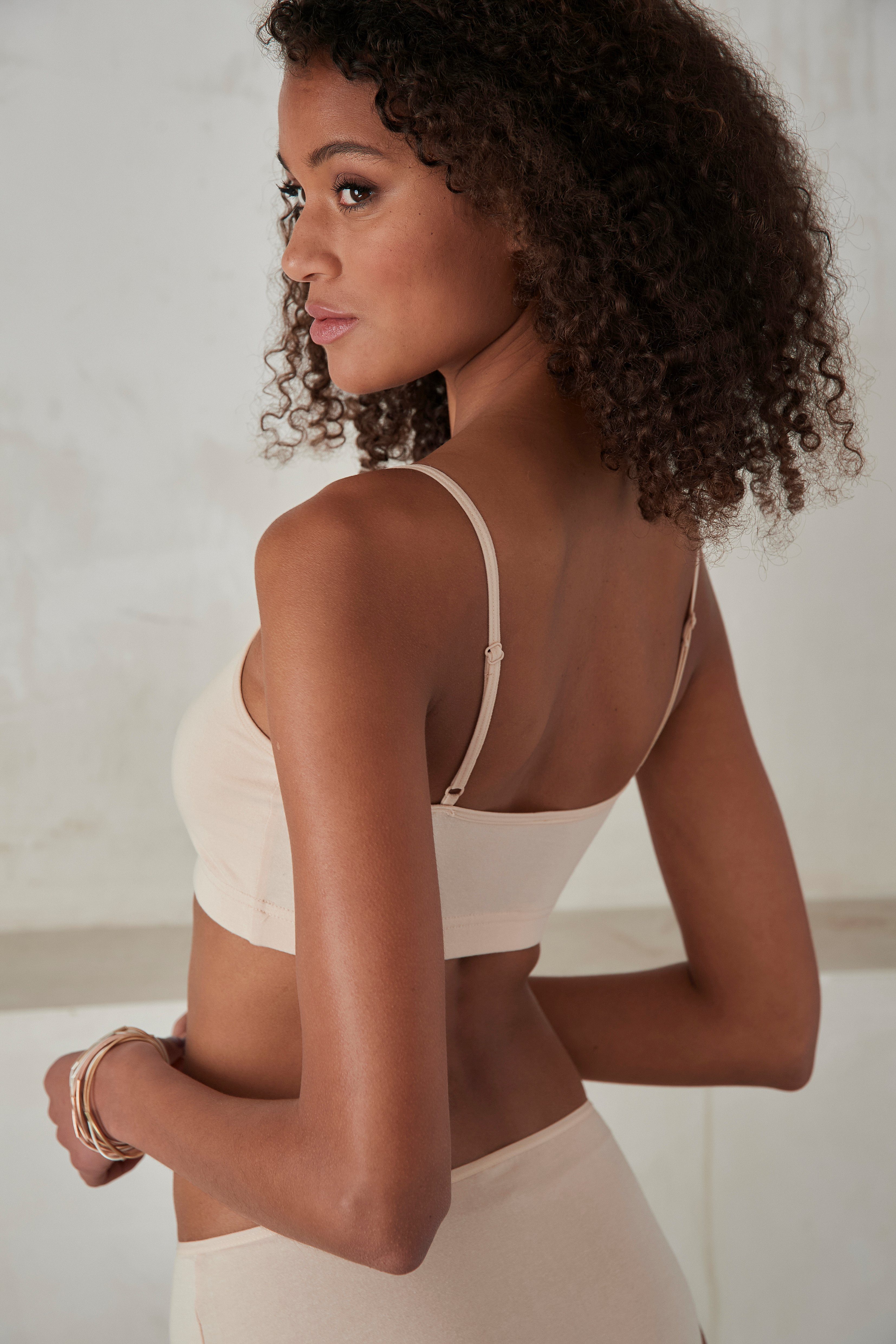 LASCANA Bustier (2er-Pack) aus elastischer Baumwolle